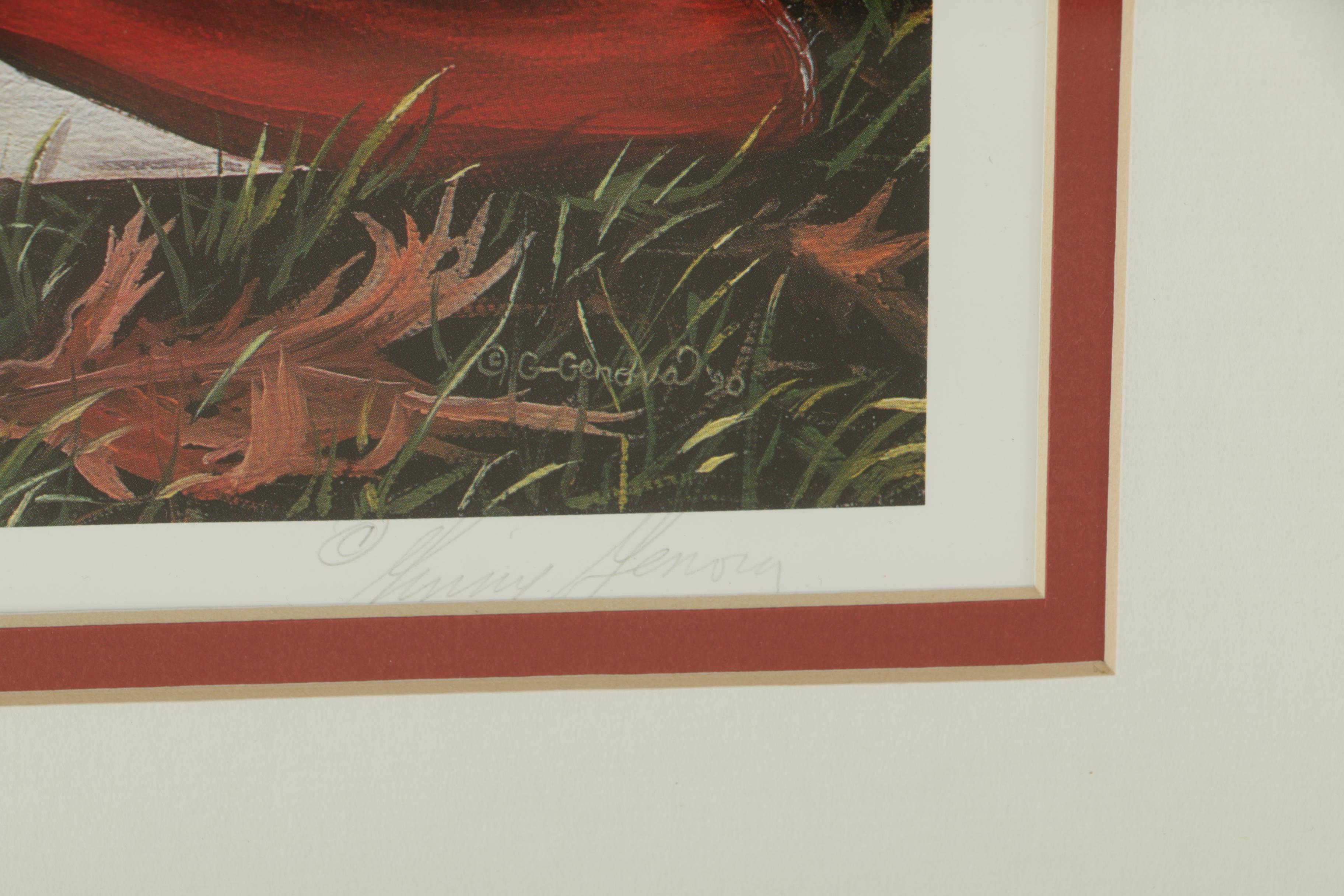 Ginny Genova 1990 Limited Edition Offset Lithograph "Tribute of Tears"