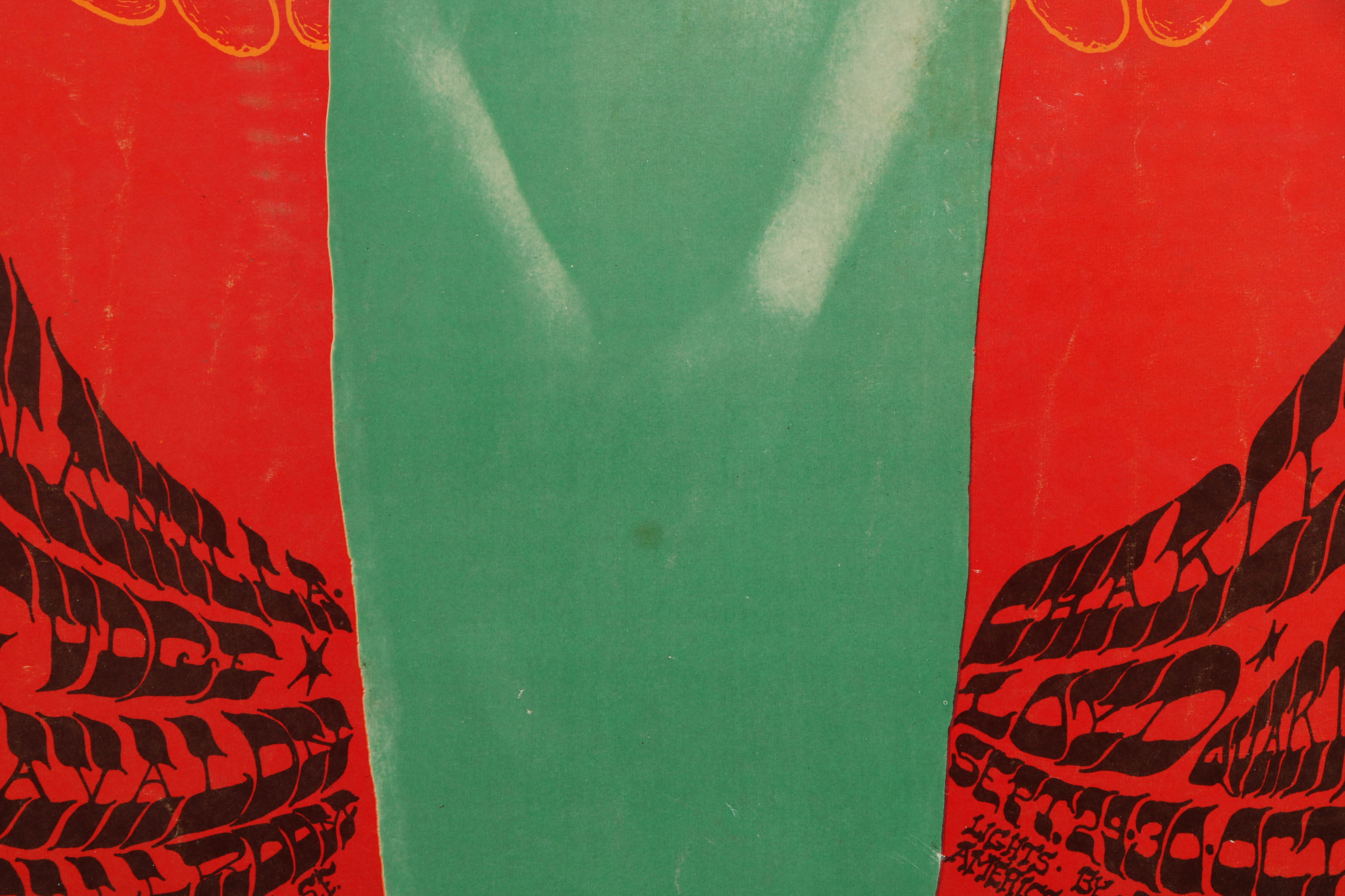 Alton Kelley Serigraph on Paper "Avalon Ballroom 1967"