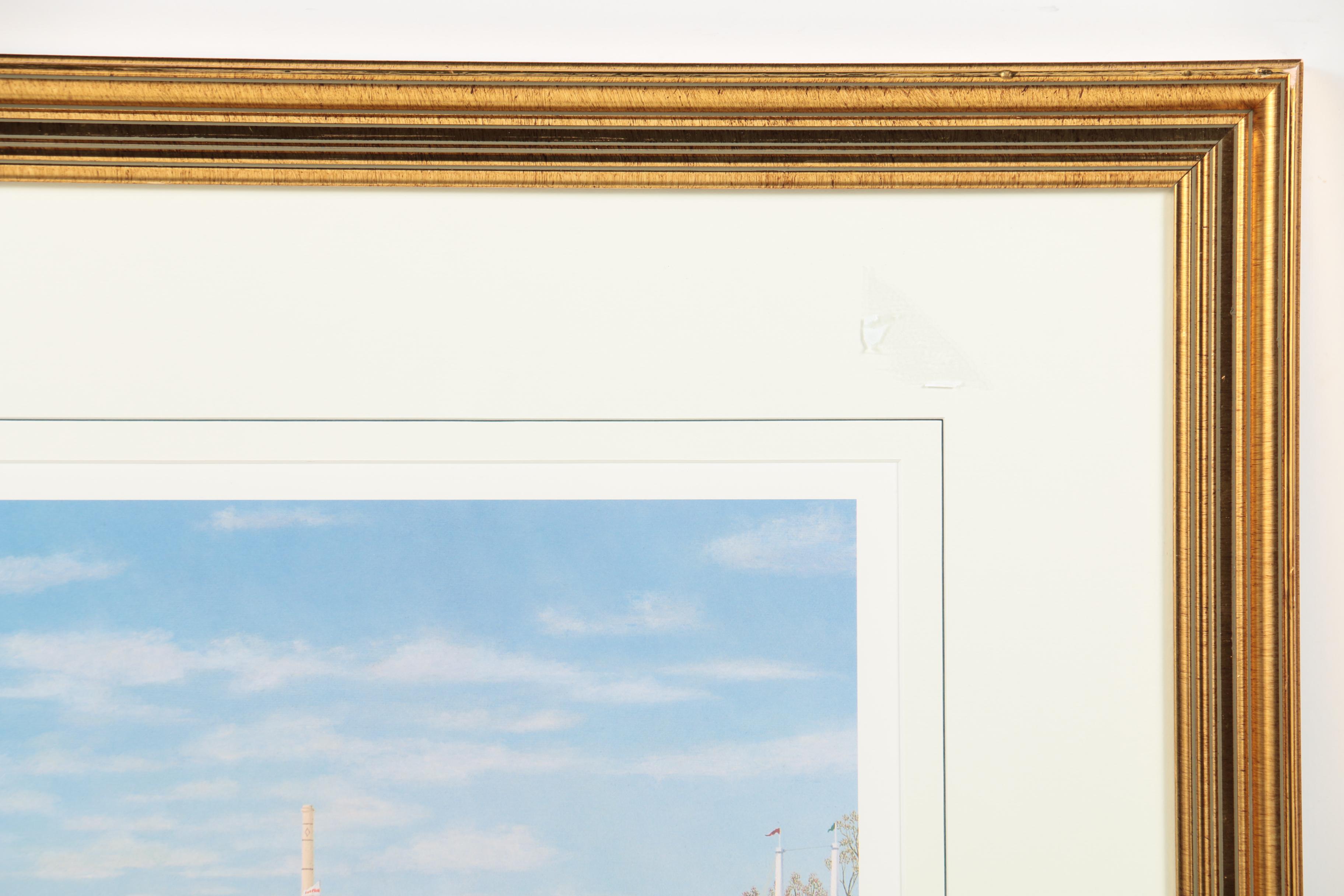 Limited Edition Print After William R. Beebe Illustration of Camden, Maine