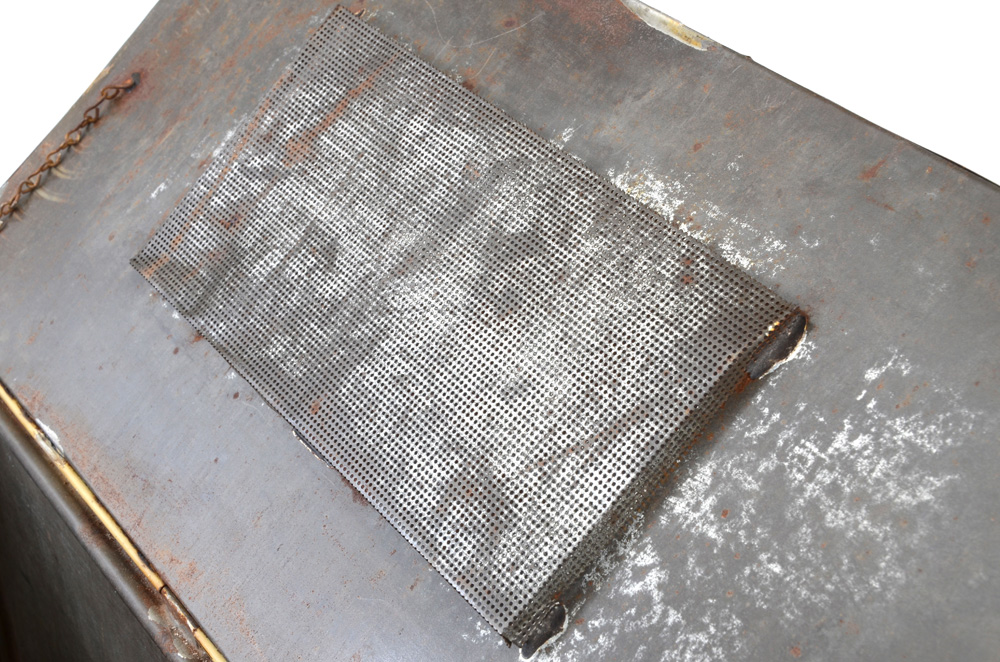 Vintage King's Herald Five Cent Cigar Store Bin