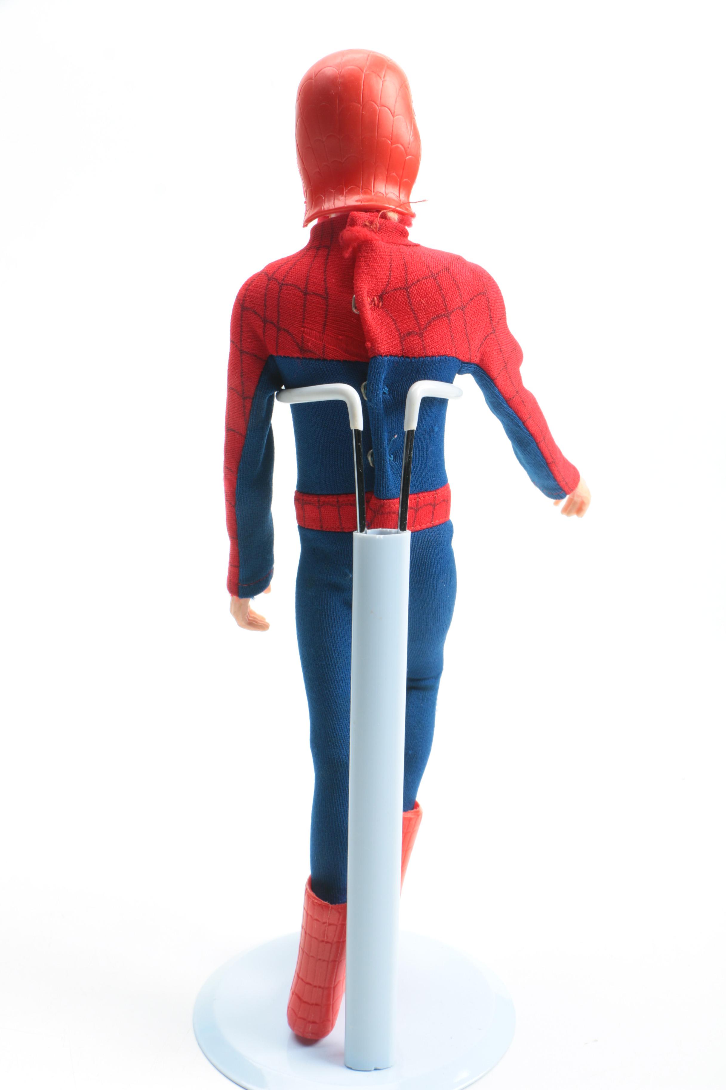Capt Maddox, Spider-Man and Other Vintage Action Figures