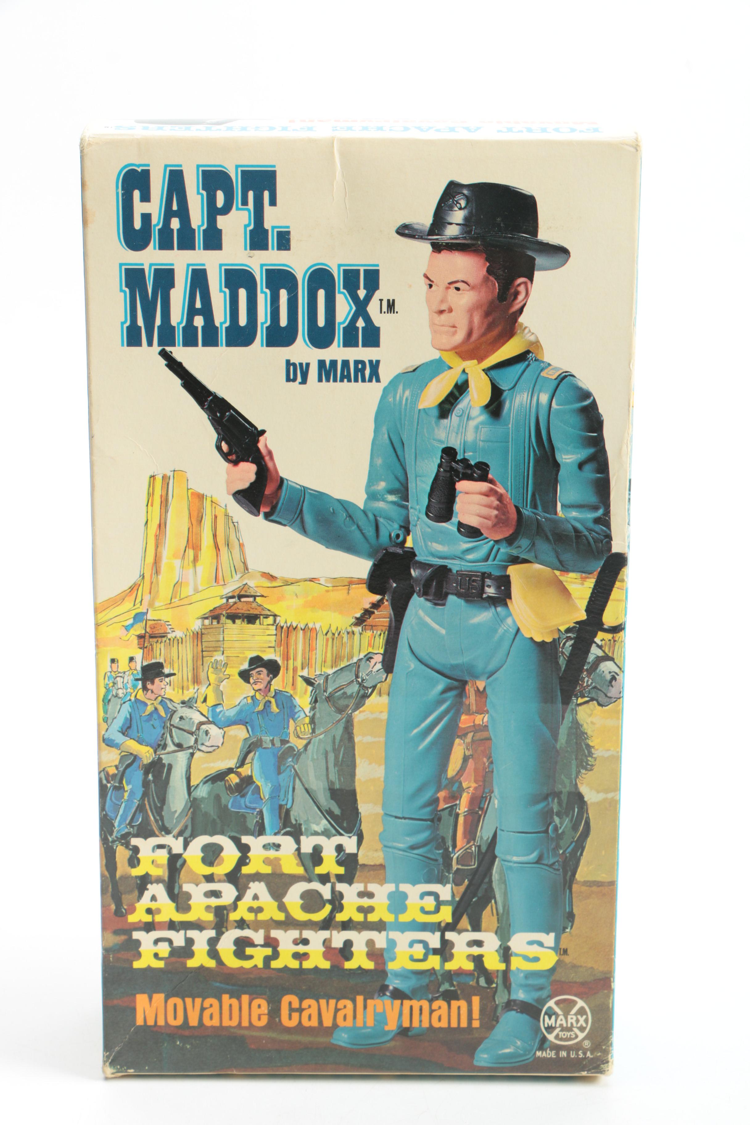 Capt Maddox, Spider-Man and Other Vintage Action Figures