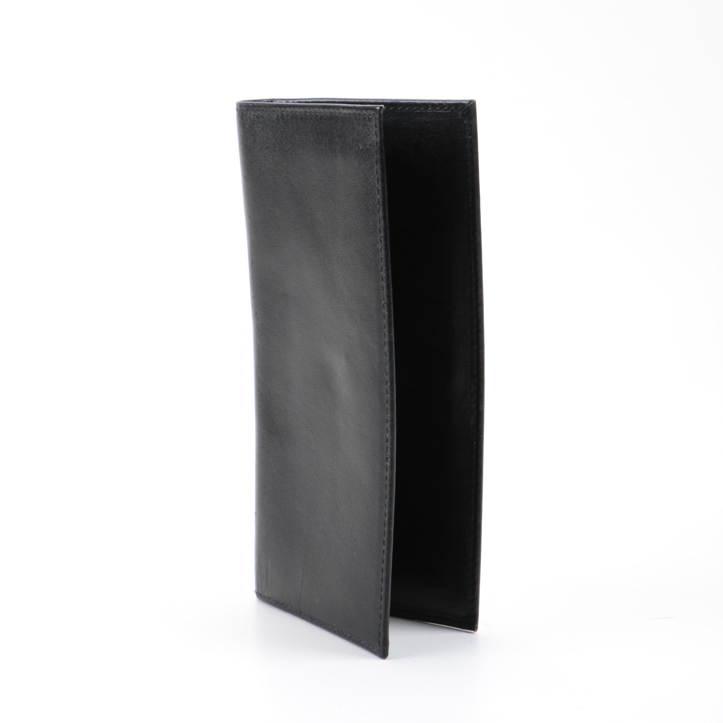 Fred Hayman Leather Checkbook Cover