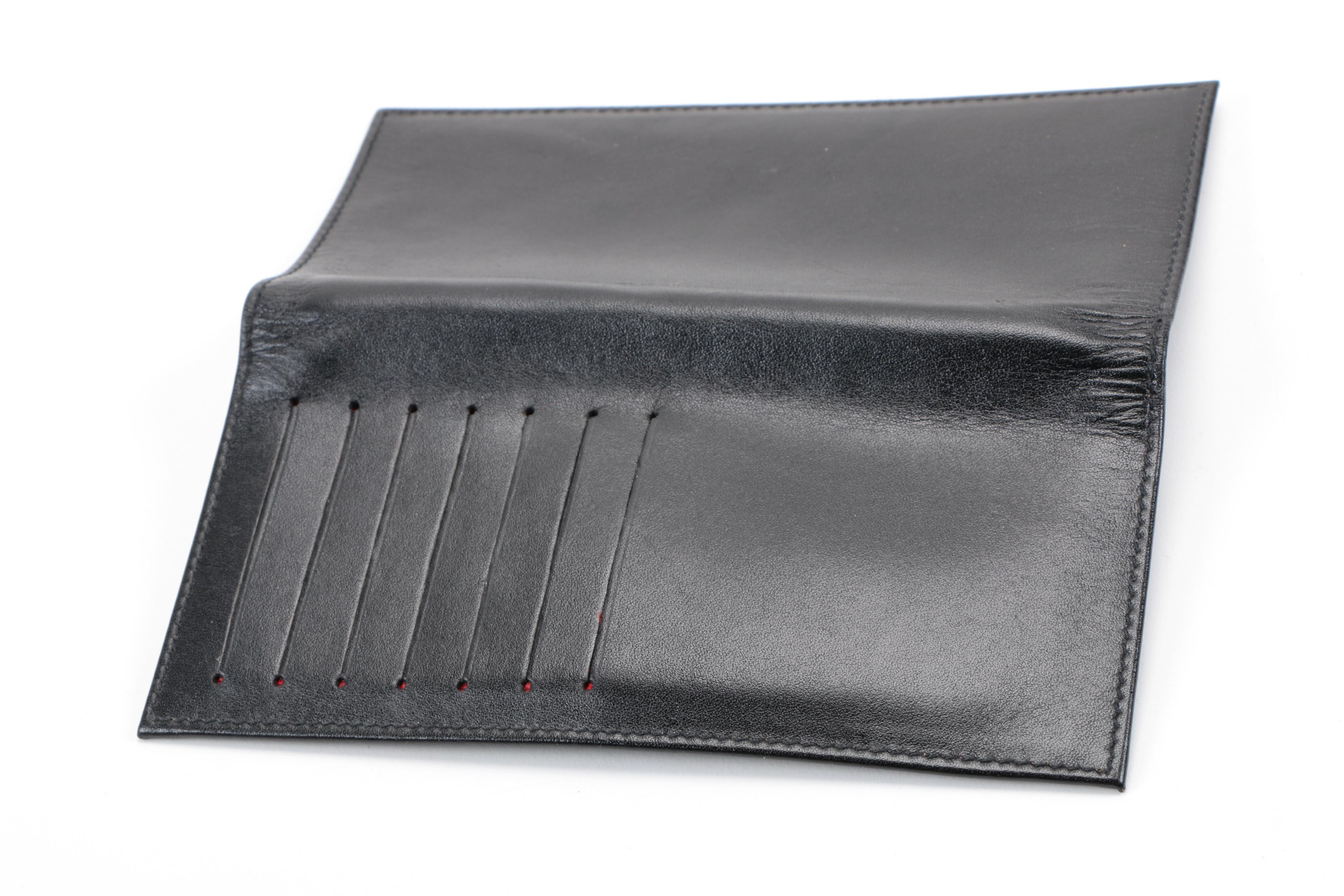 Fred Hayman Leather Checkbook Cover