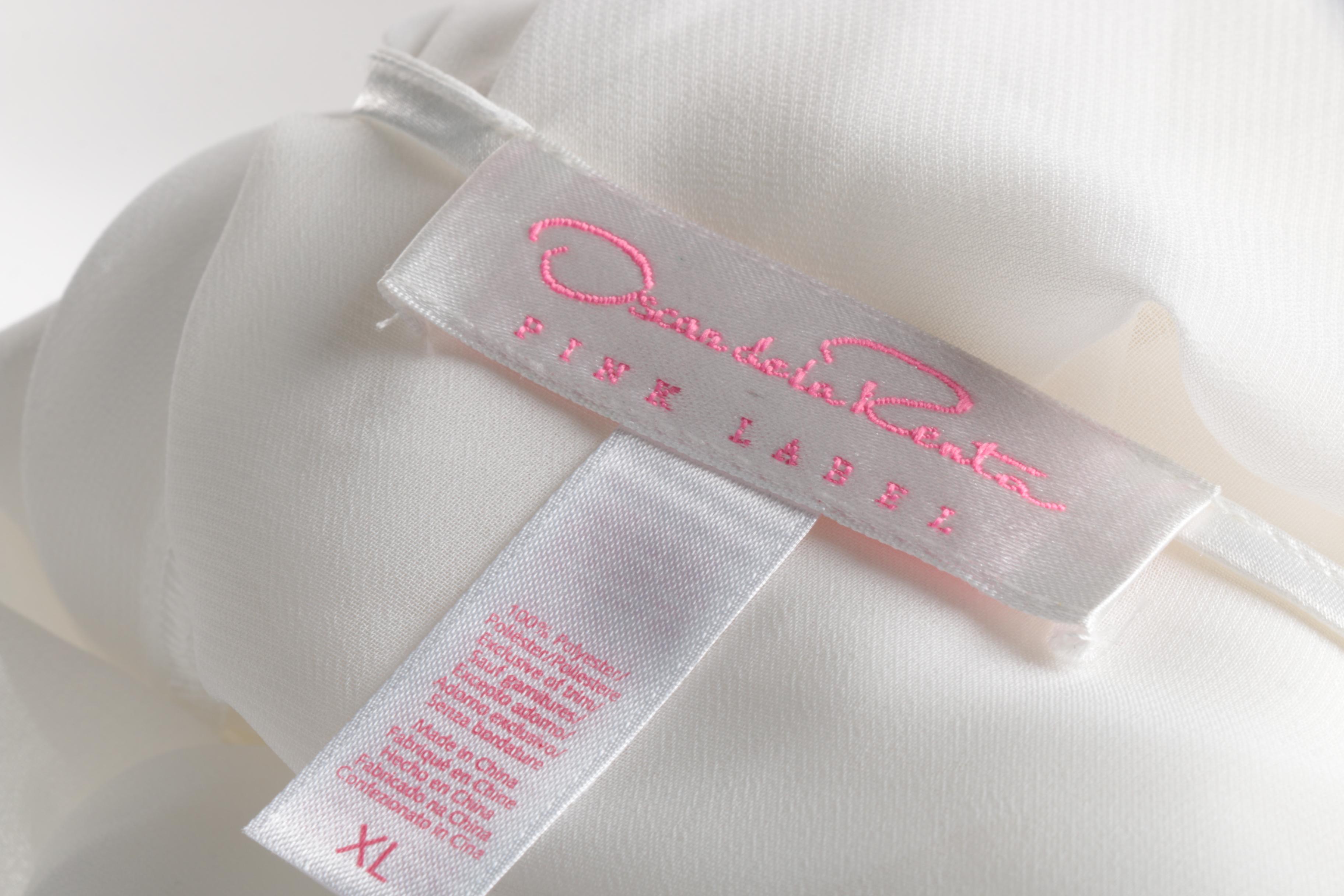 Oscar de la Renta Pink Label Peignoir Set