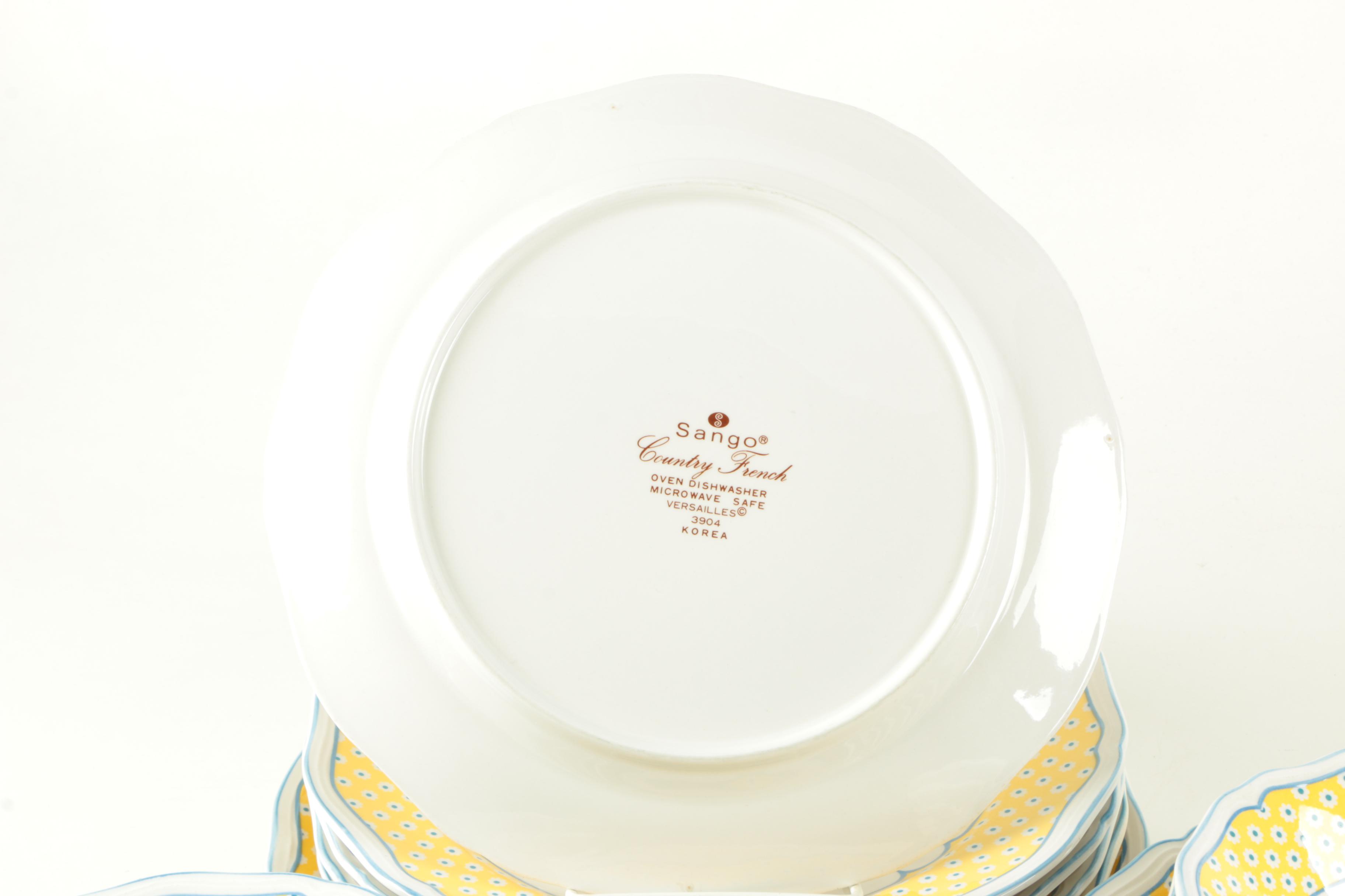Sango Country French "Versailles" Ceramic Tableware