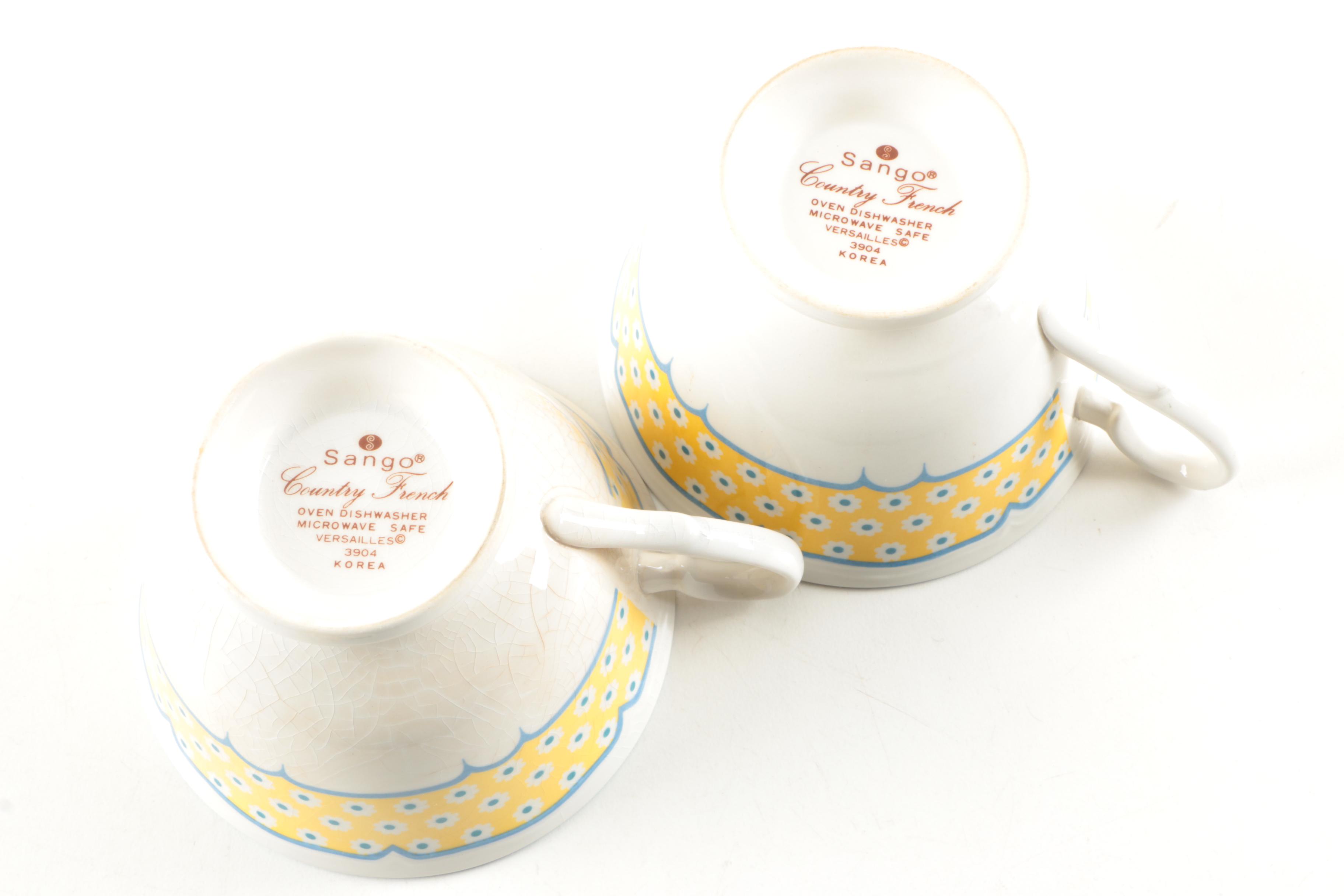 Sango Country French "Versailles" Ceramic Tableware