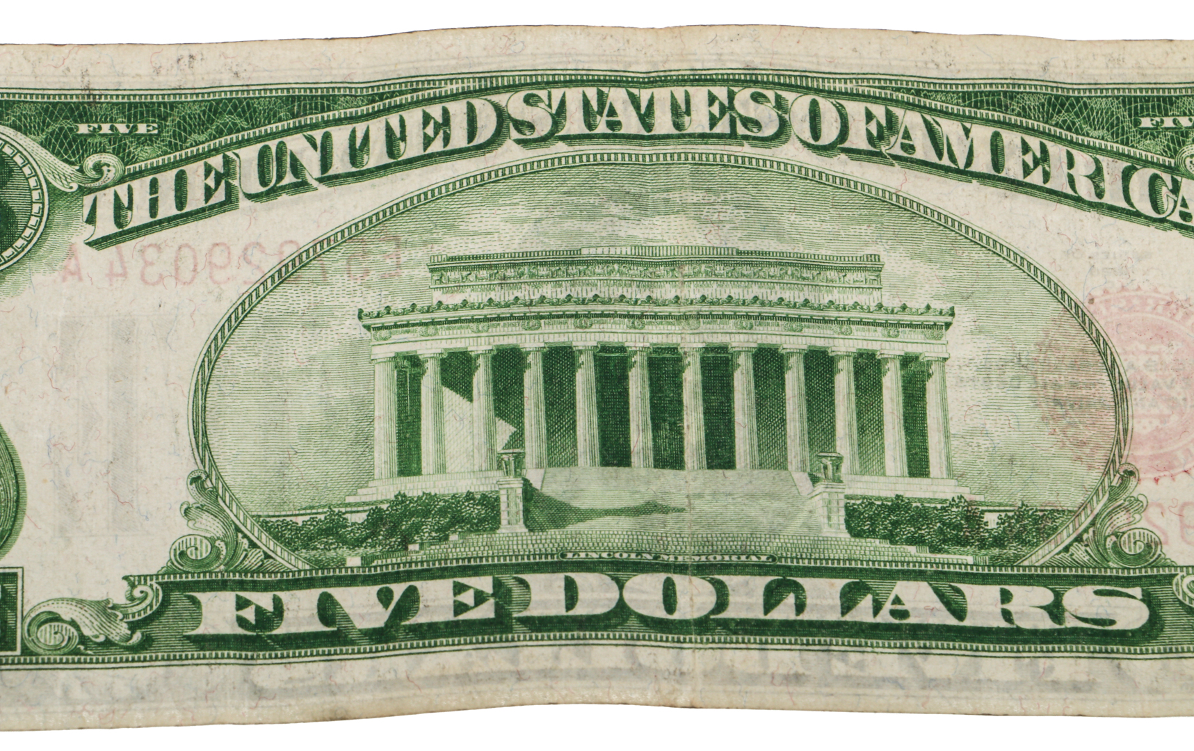 Vintage United States Currency Silver Certificates and Red Seal Notes