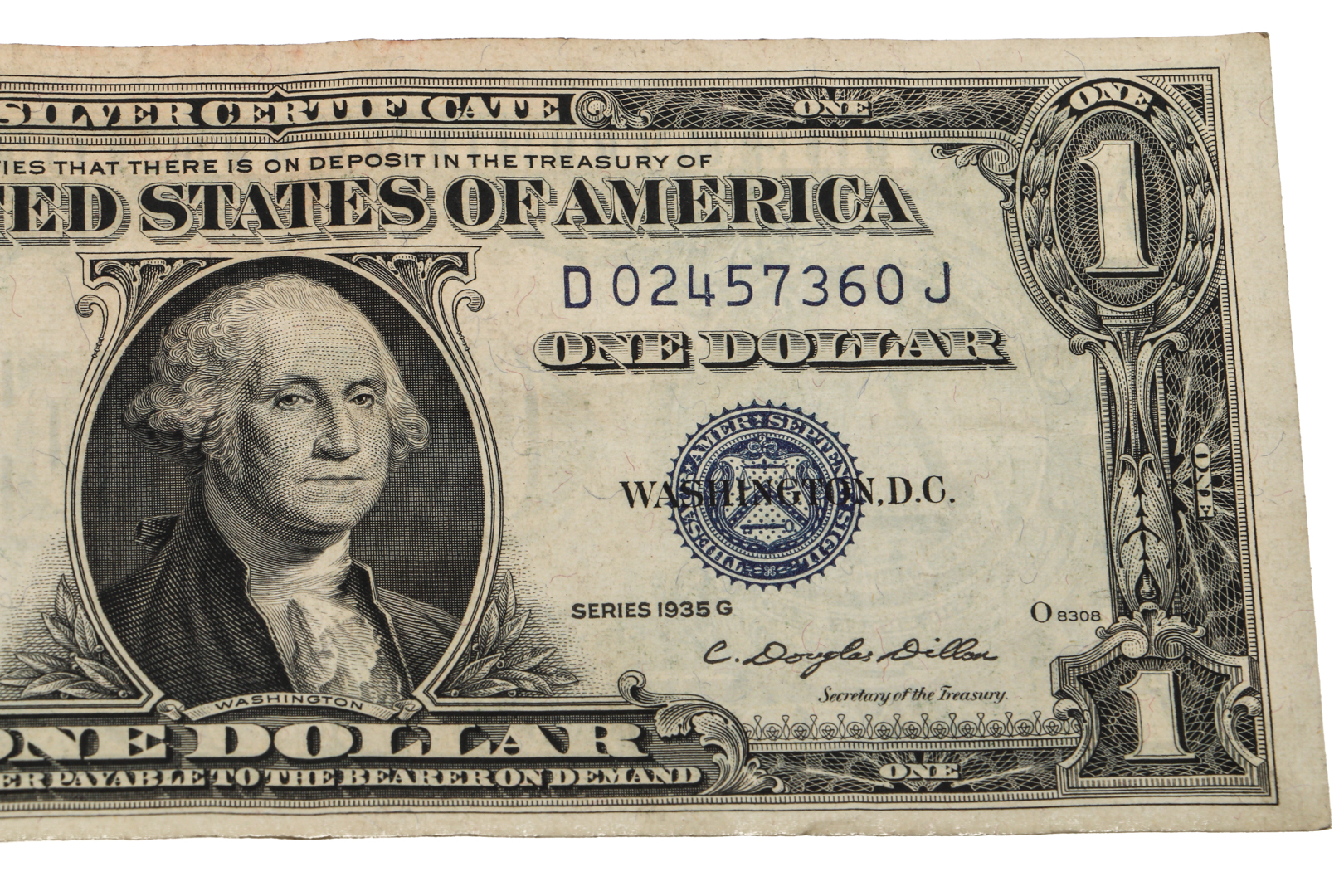 Vintage United States Currency Silver Certificates and Red Seal Notes