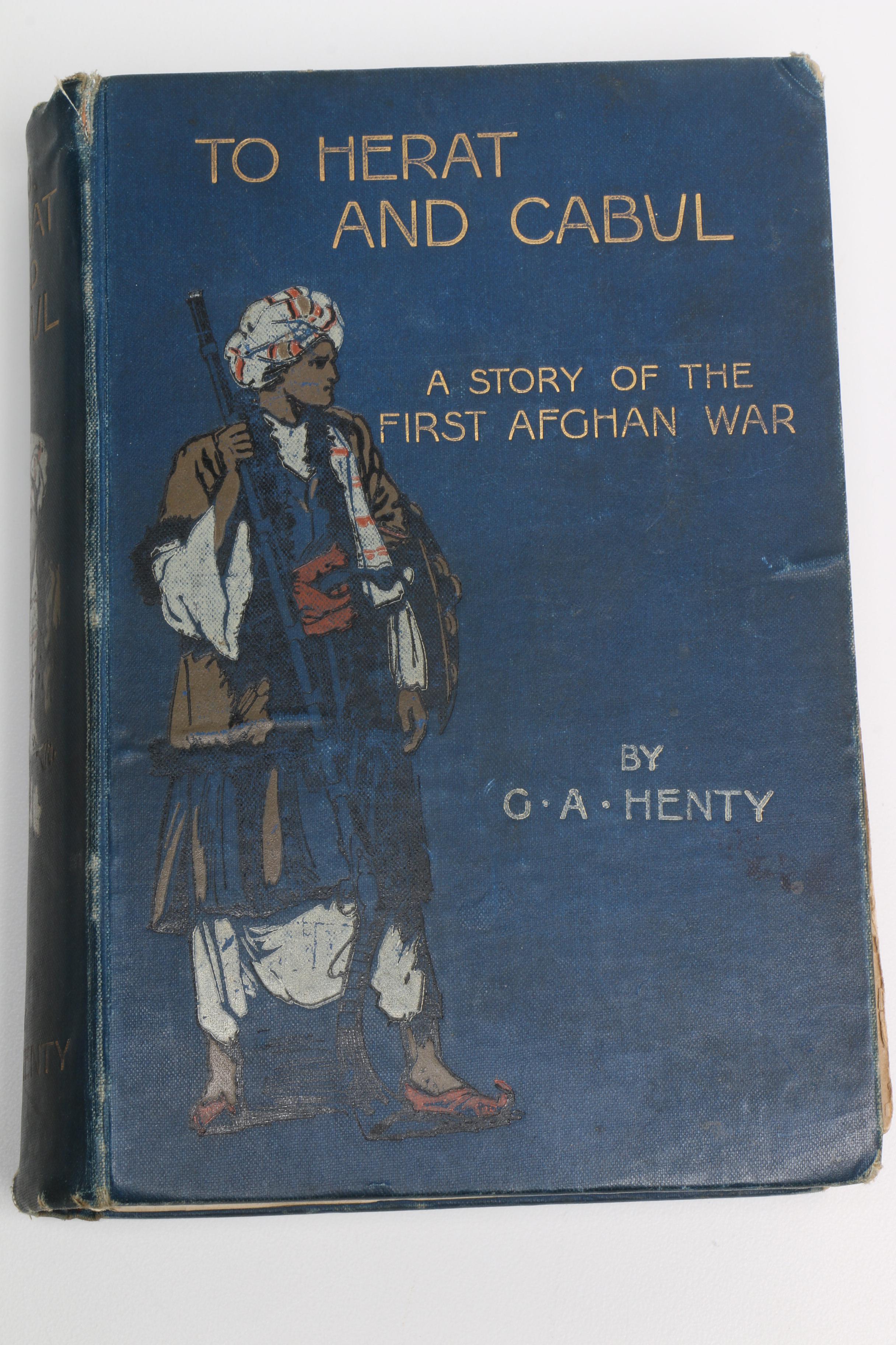 1902 "To Herat and Cabul" by G. A. Henty and 1939 "Ihr gelben Chrysanthemen!"