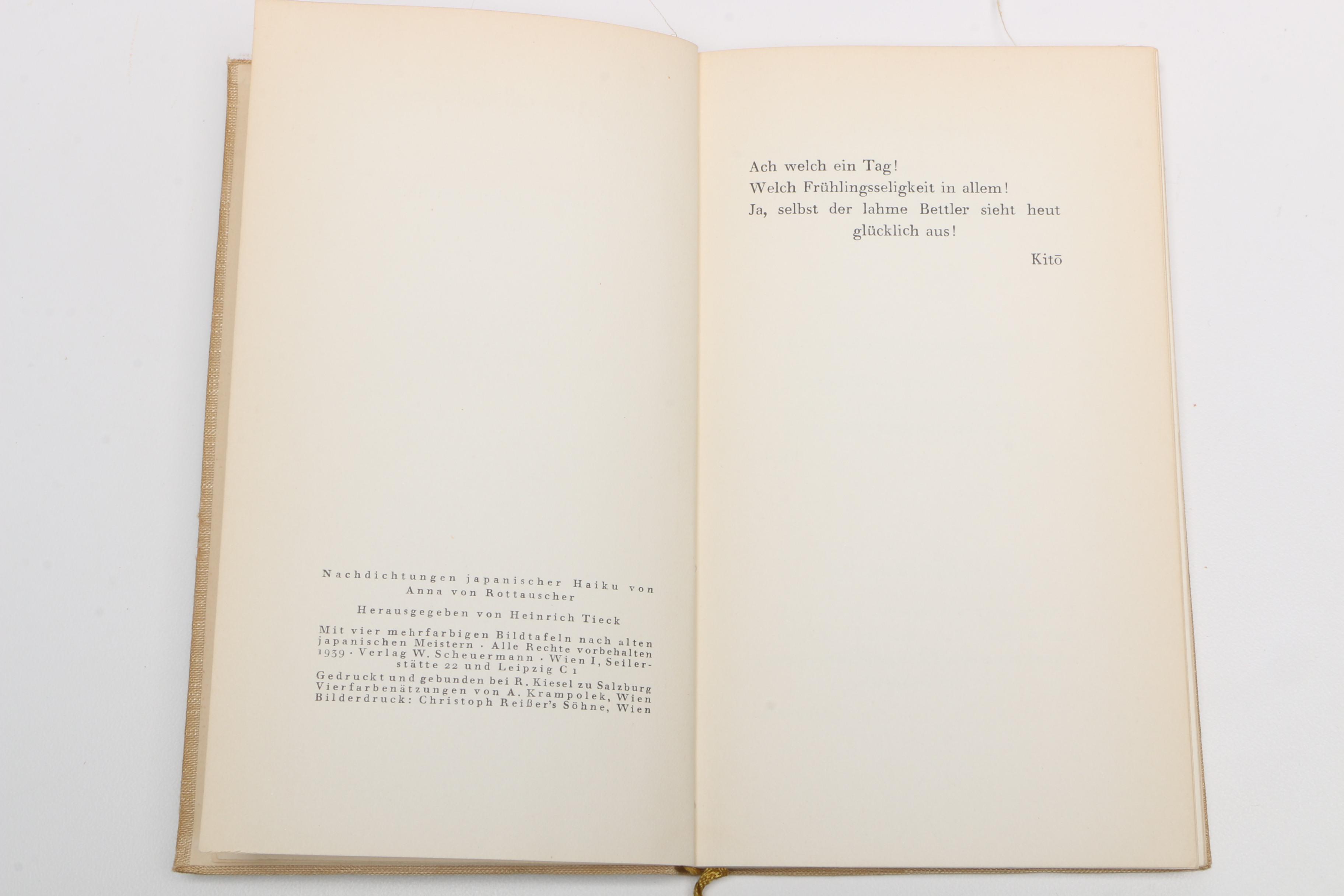 1902 "To Herat and Cabul" by G. A. Henty and 1939 "Ihr gelben Chrysanthemen!"