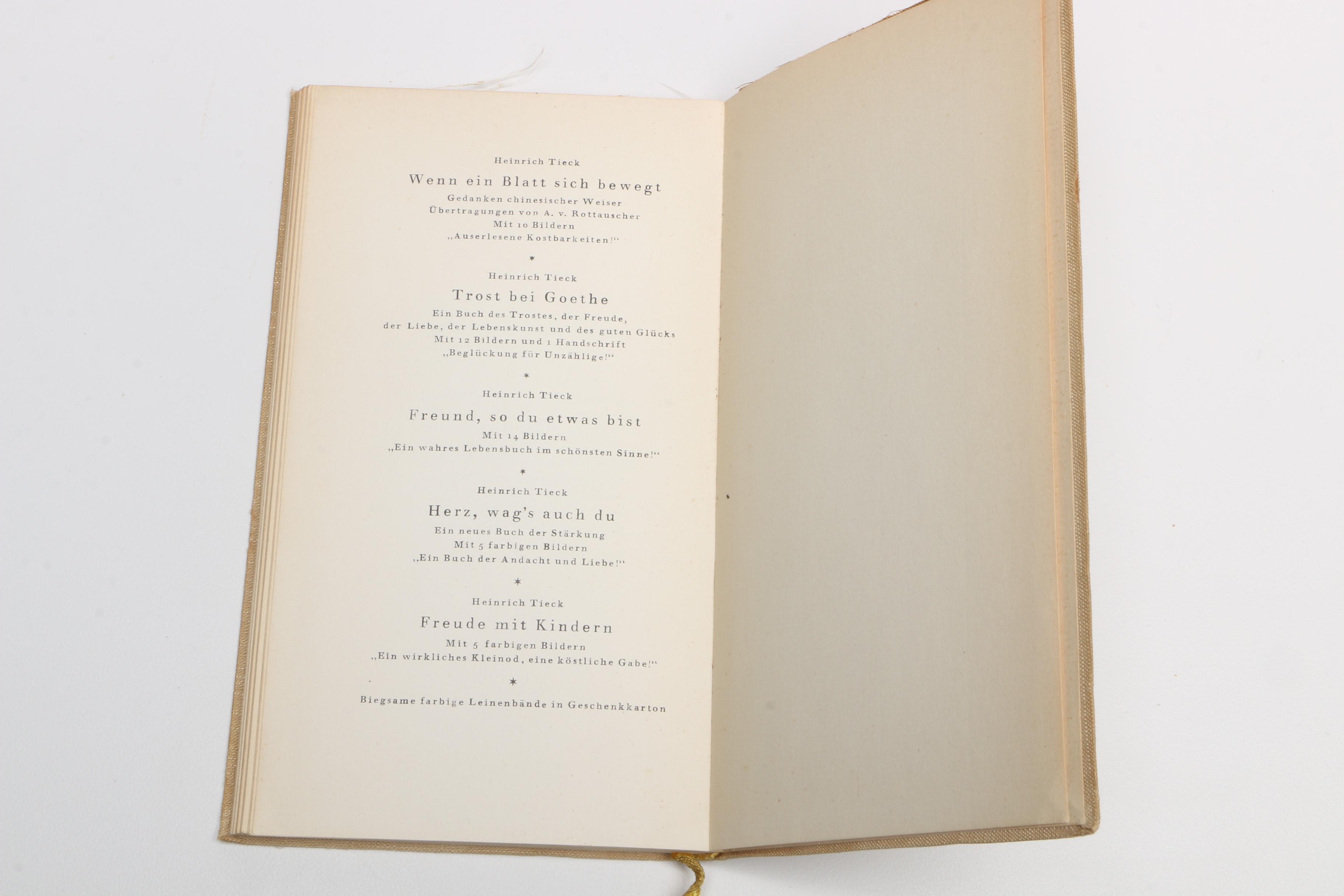 1902 "To Herat and Cabul" by G. A. Henty and 1939 "Ihr gelben Chrysanthemen!"