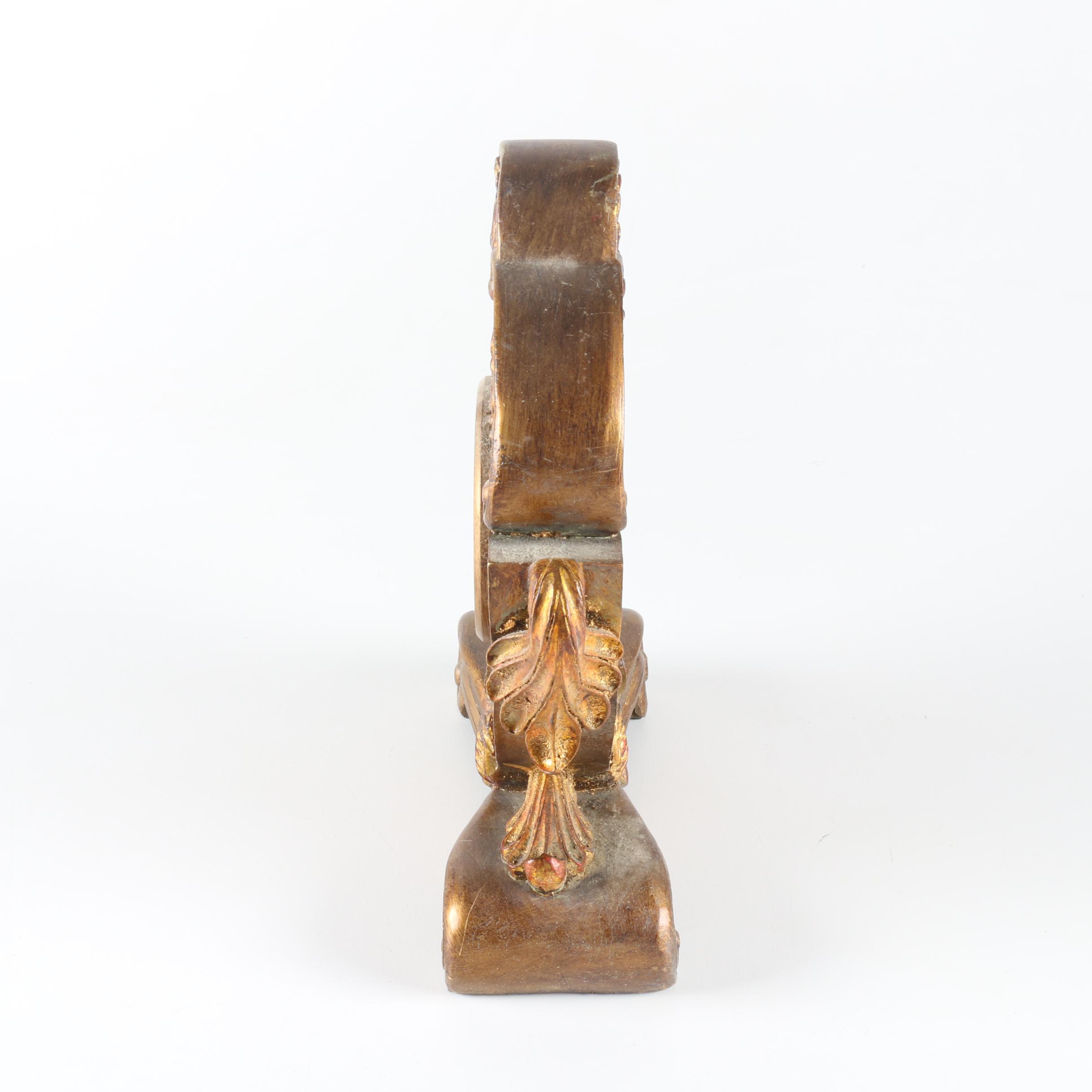 Porcelain Mercedes Shelf Clock and Mantel Clock