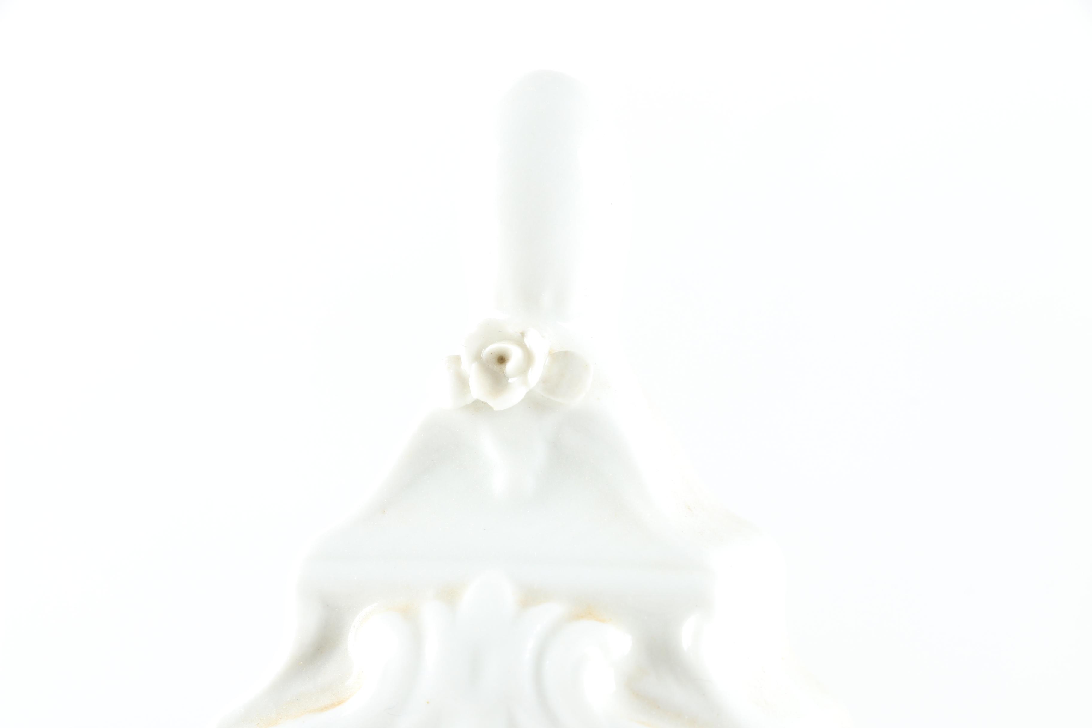 Porcelain Mercedes Shelf Clock and Mantel Clock