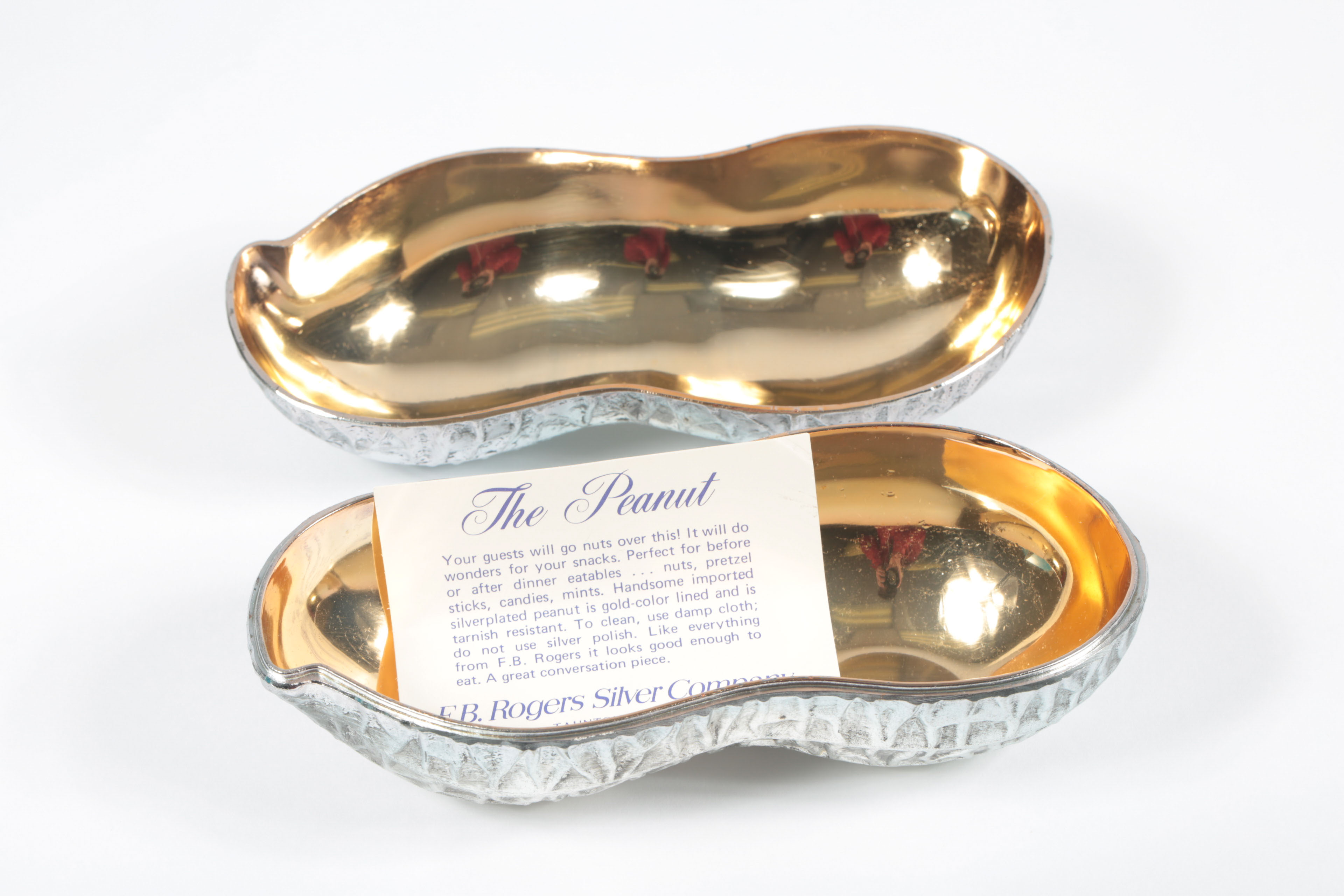 F. B. Rogers Silver Co. Silver Plated Peanut Dish