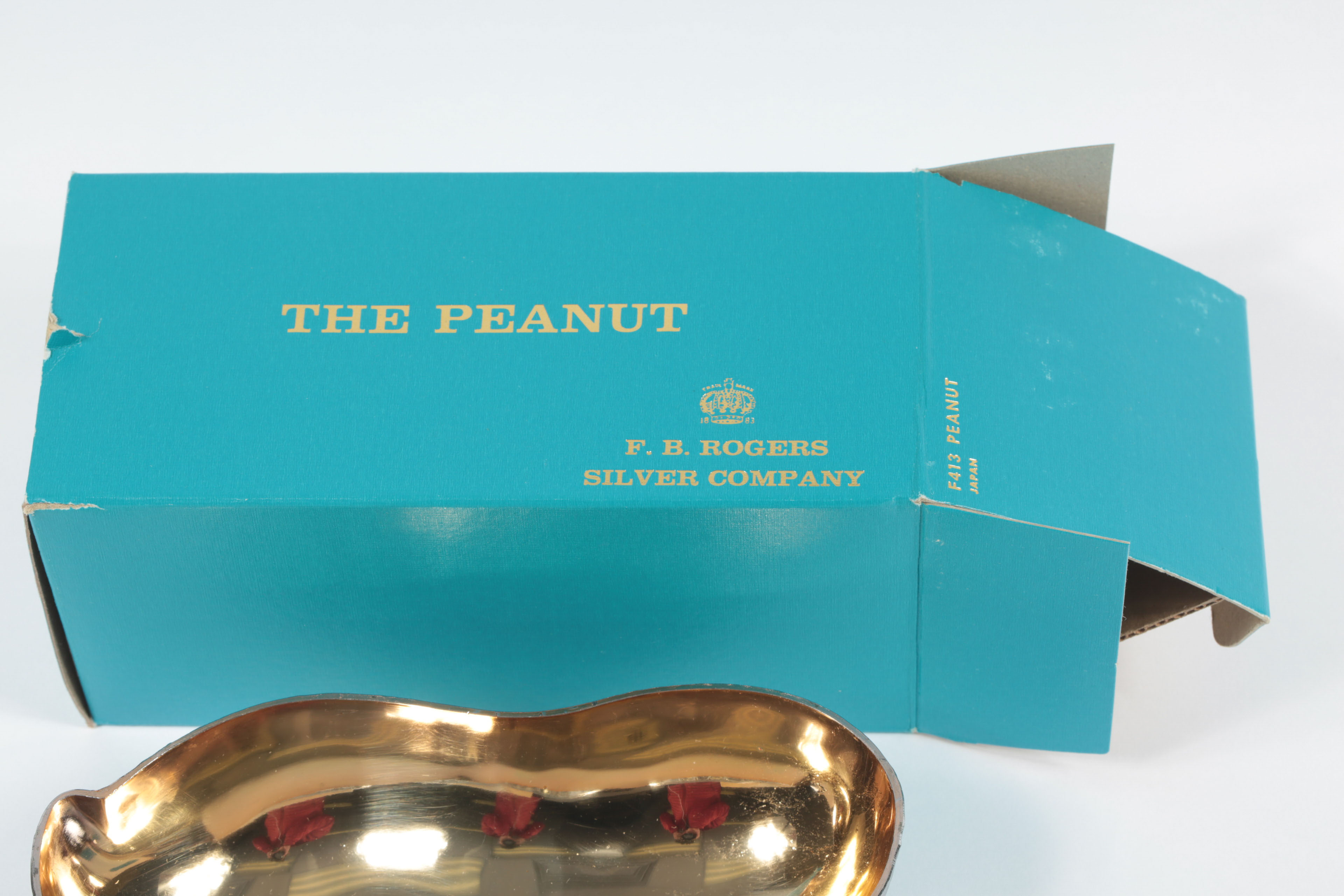 F. B. Rogers Silver Co. Silver Plated Peanut Dish