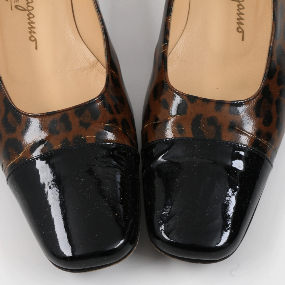 Seven Pairs of Women's Salvatore Ferragamo Dress Shoes