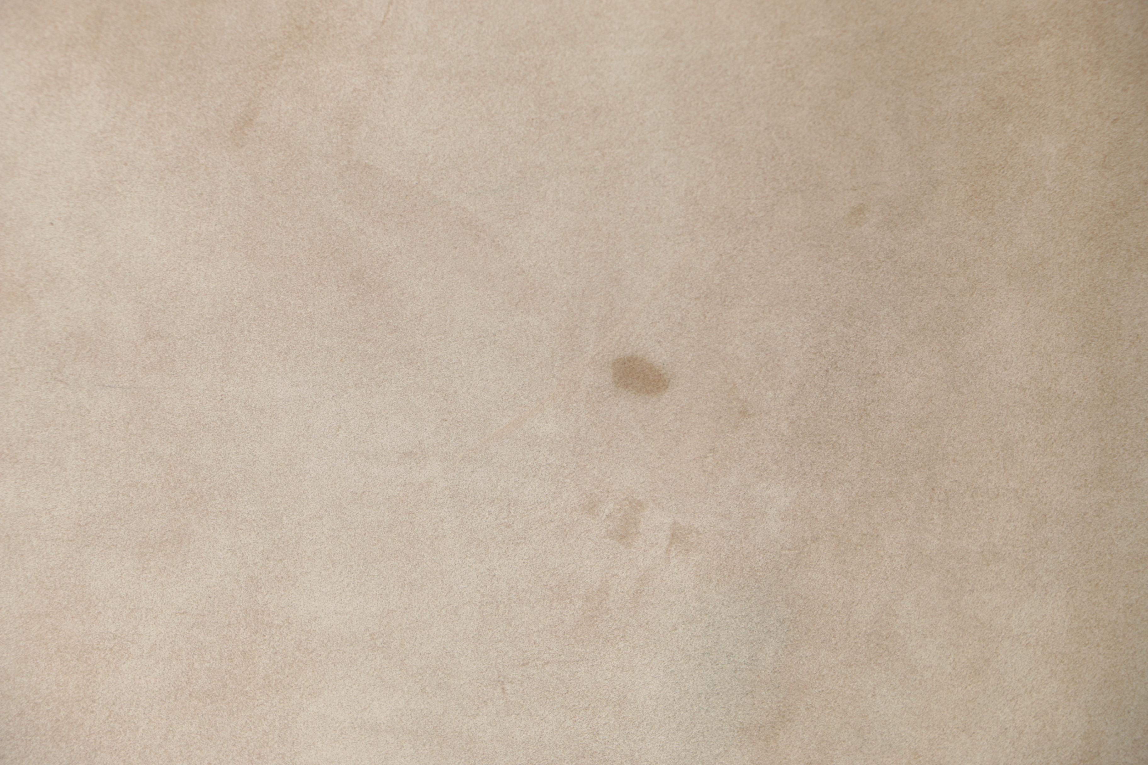 Louis Vuitton of Paris Tan Suede Skirt