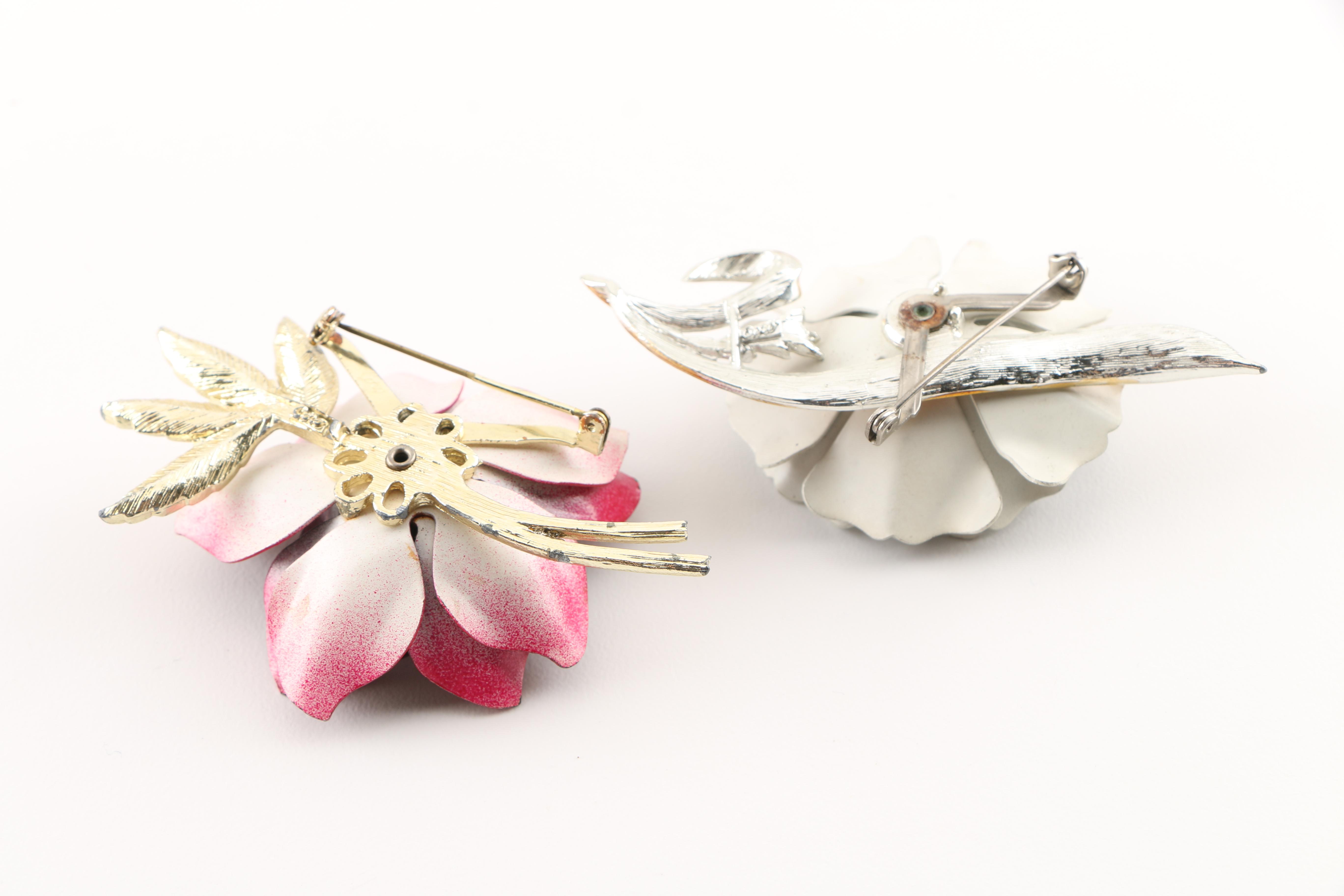 Vintage  Costume Jewelry Assortment Featuring Weiss and Coro