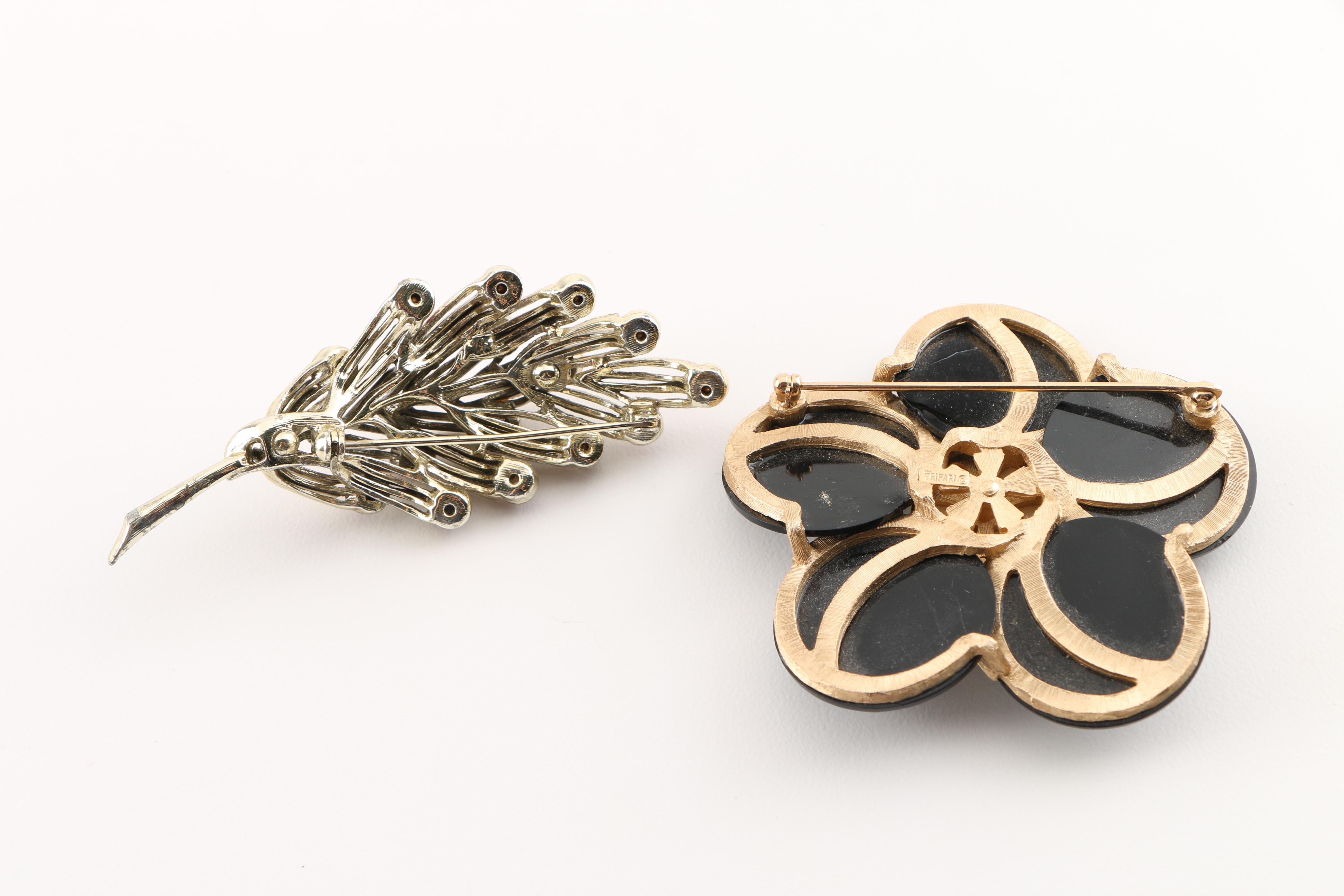 Vintage  Costume Jewelry Assortment Featuring Weiss and Coro