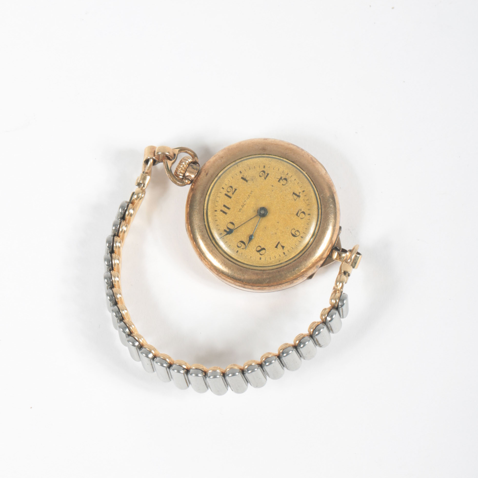 Vintage Waltham Pocket Watch on Watch Band