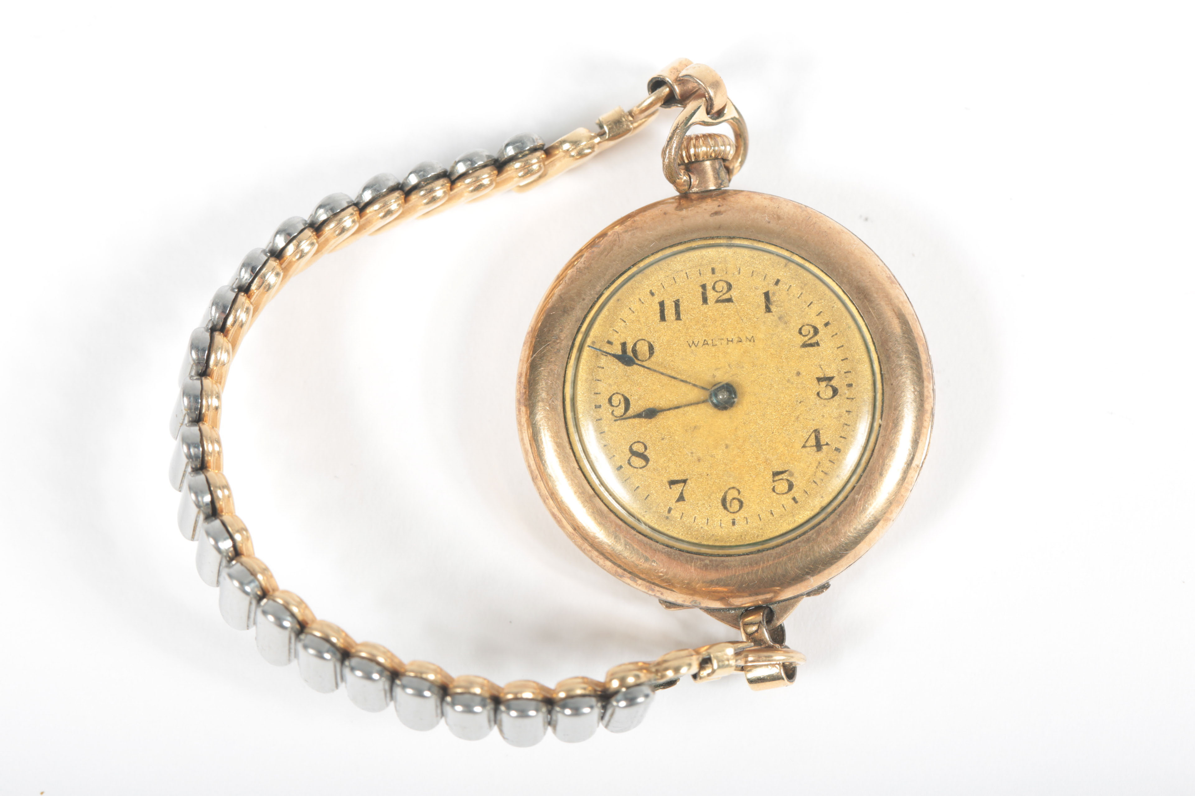 Vintage Waltham Pocket Watch on Watch Band