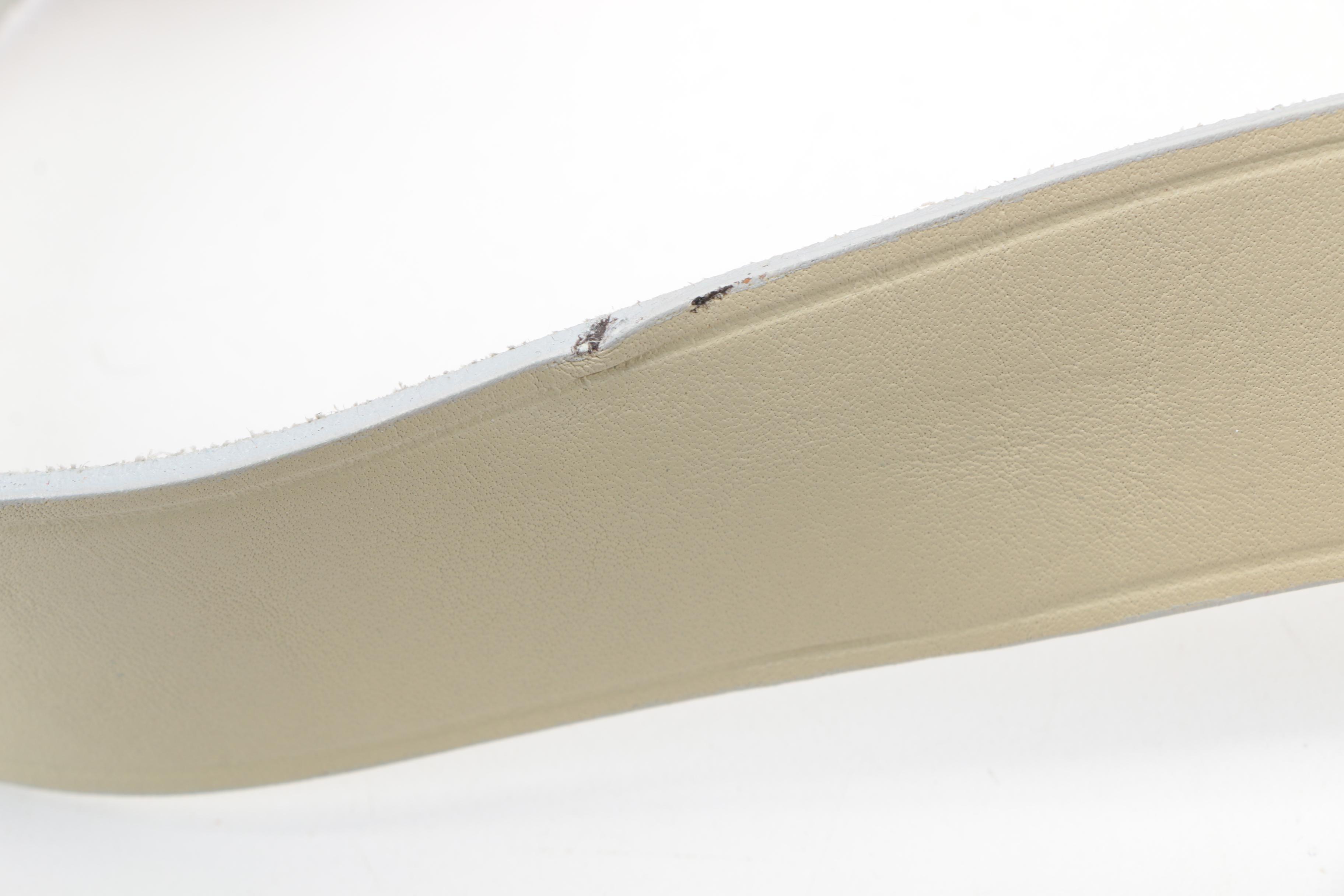 Prada Double Snakeskin and Leather Belt