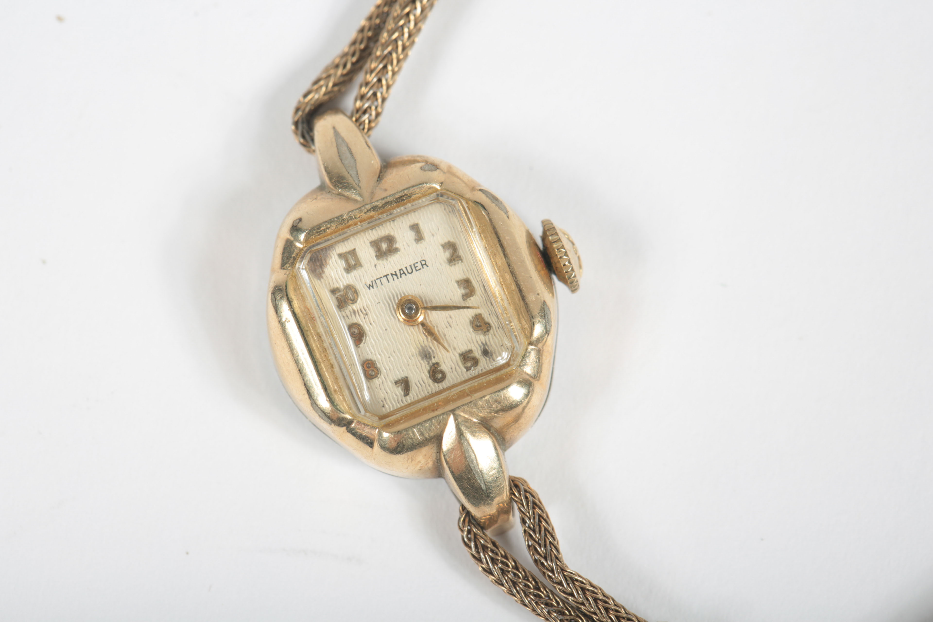 Vintage Gold Plated Watches Including Wittnaur
