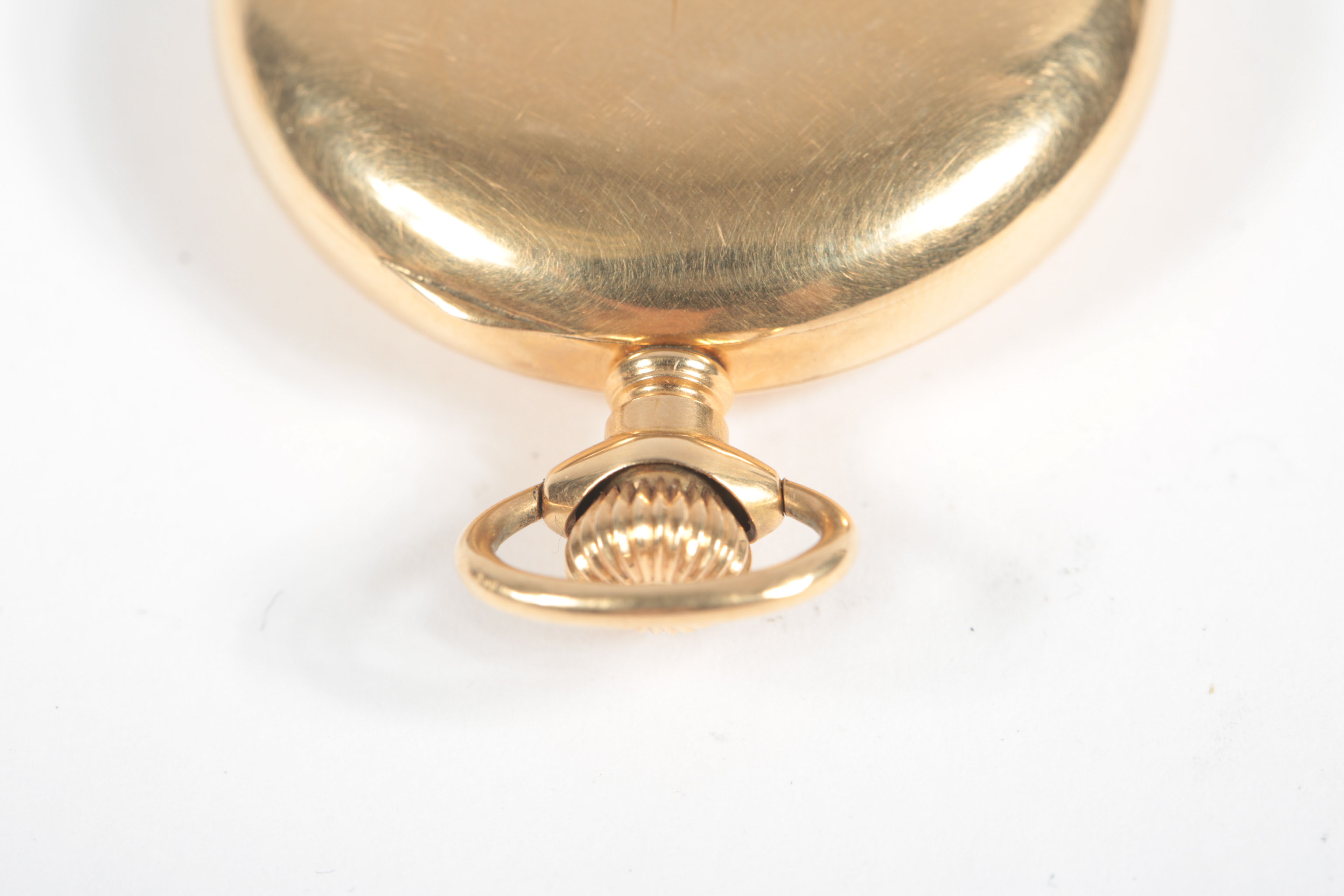 Elgin 14K Gold and Diamond Pocket Watch