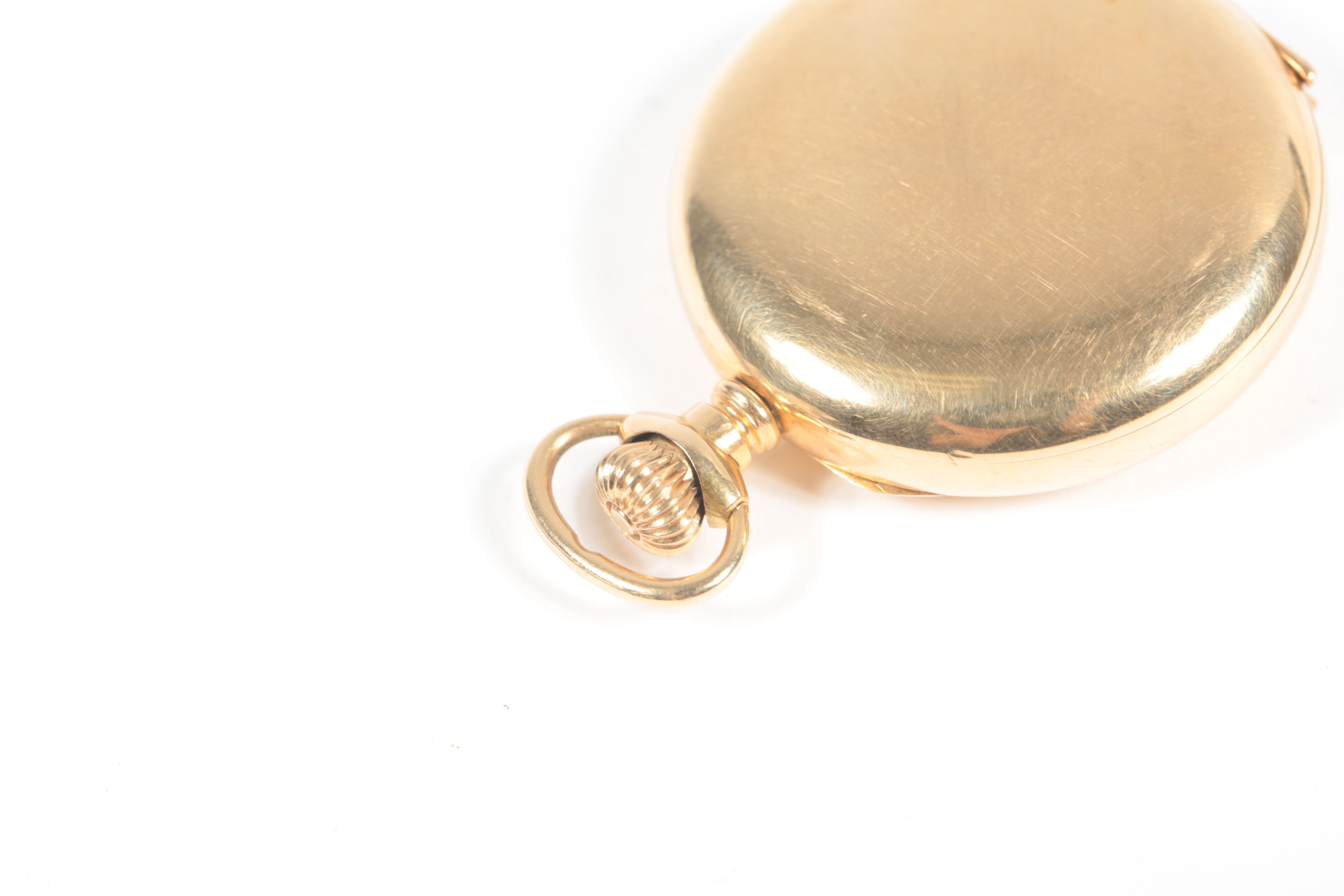 Elgin 14K Gold and Diamond Pocket Watch