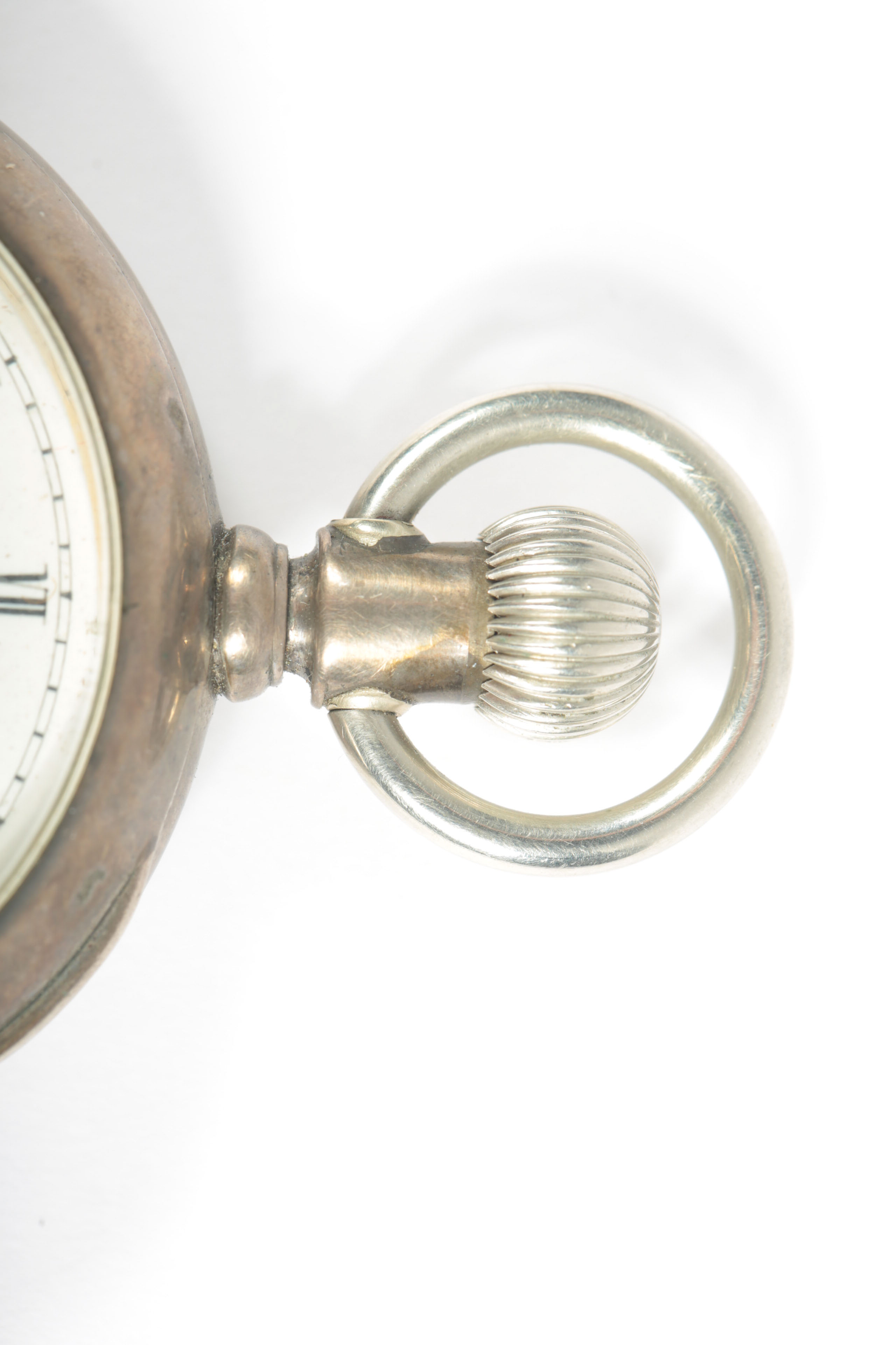 Vintage Coin Silver Pocket Watch by Elgin National Watch Co.