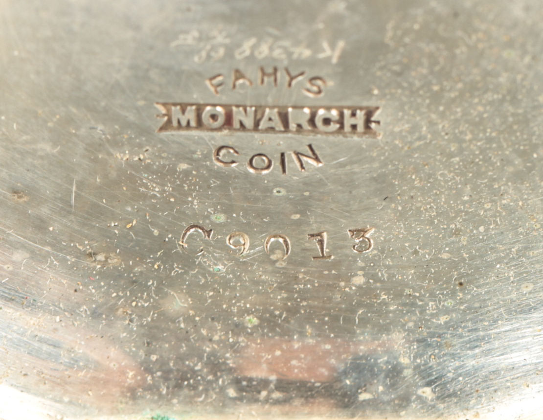 Vintage Coin Silver Pocket Watch by Elgin National Watch Co.