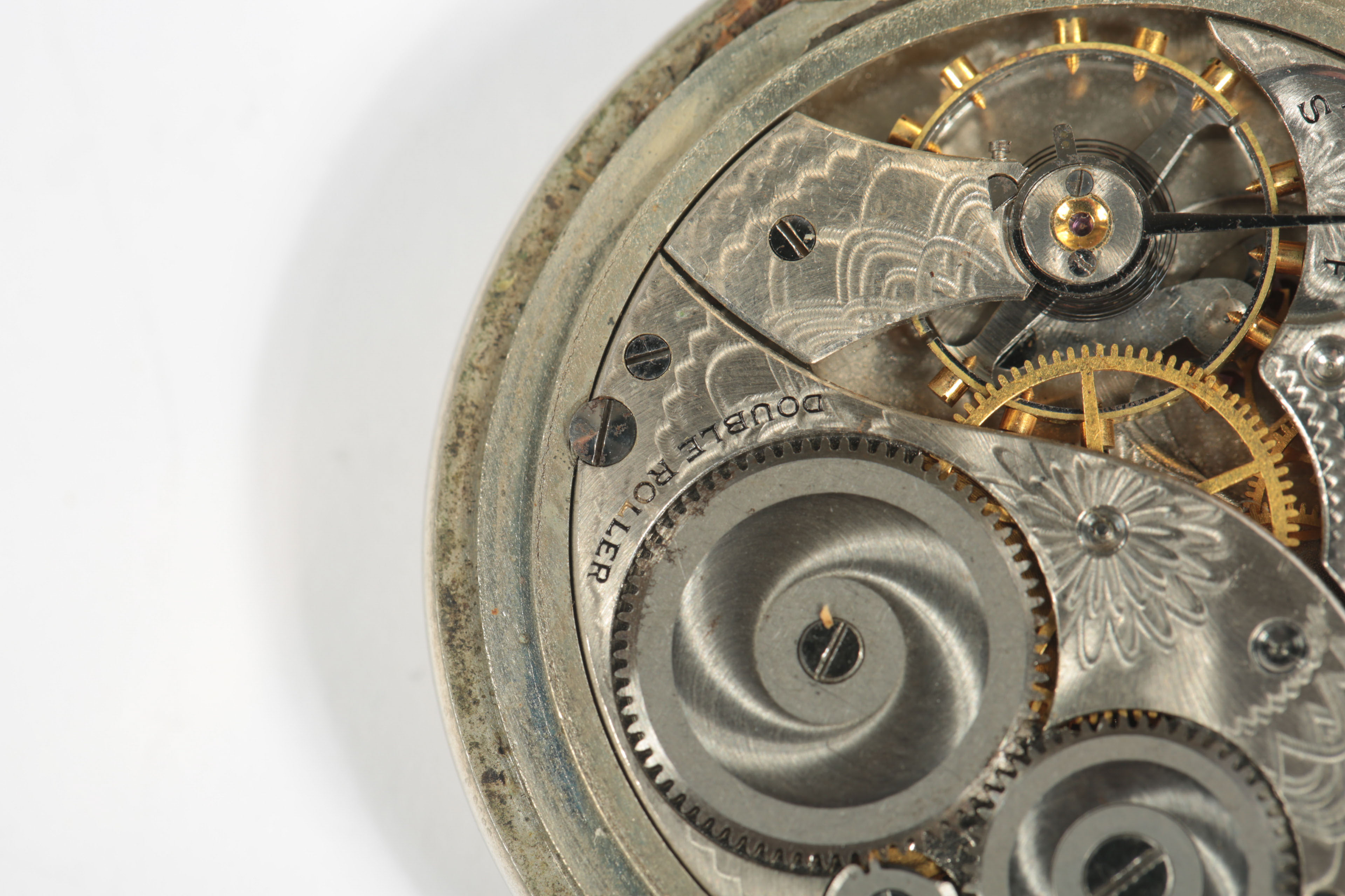 Vintage Silver Elgin Pocket Watch