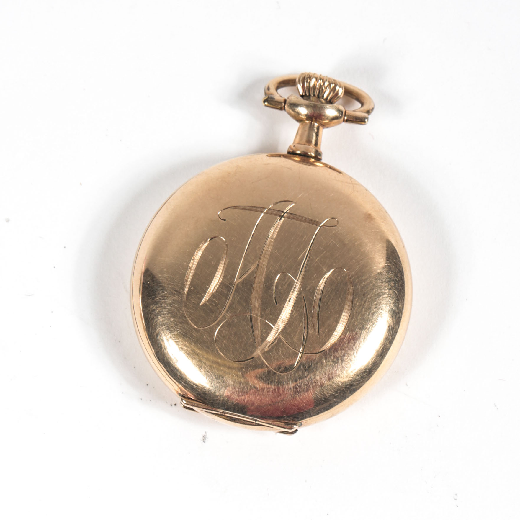 Waltham 14K Yellow Gold "Windsor" Pocket Watch