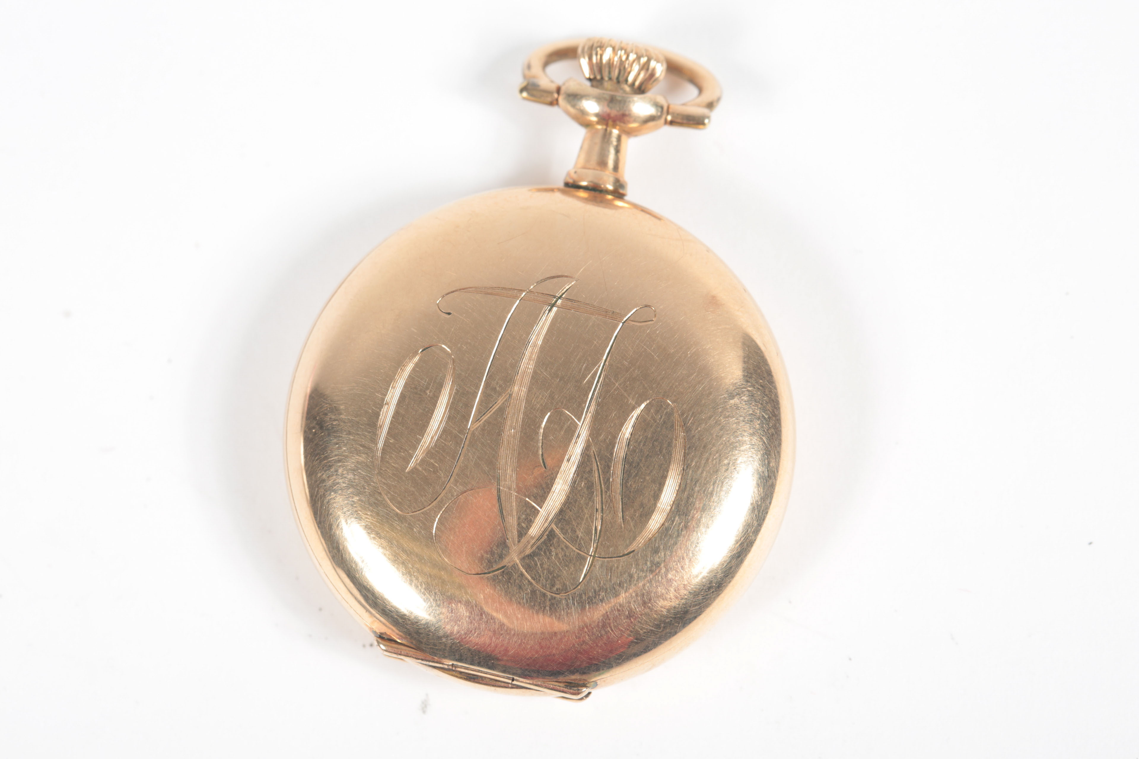 Waltham 14K Yellow Gold "Windsor" Pocket Watch