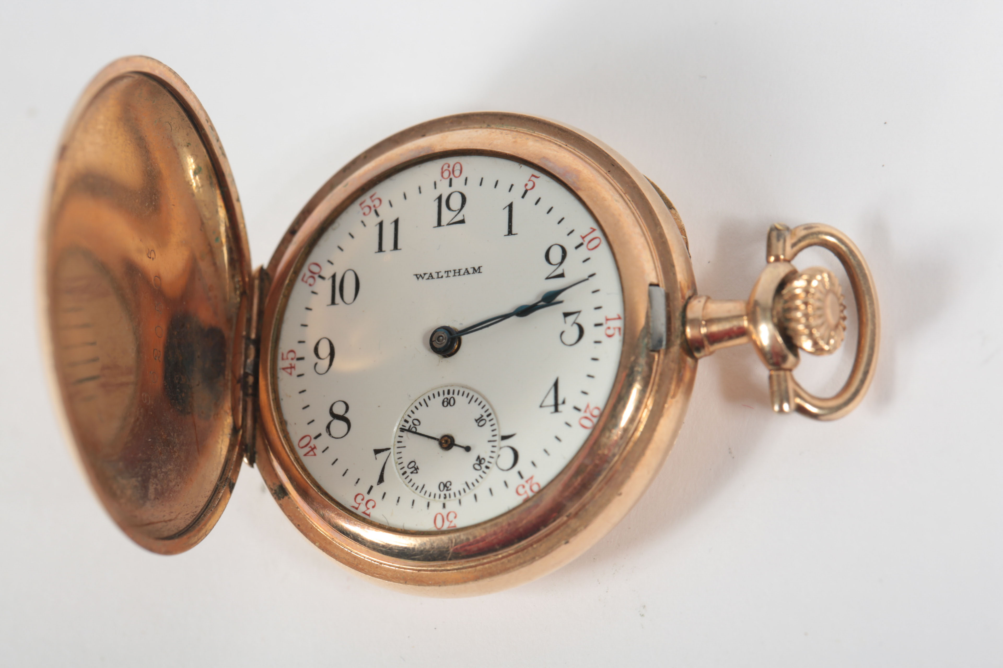 Waltham 14K Yellow Gold "Windsor" Pocket Watch