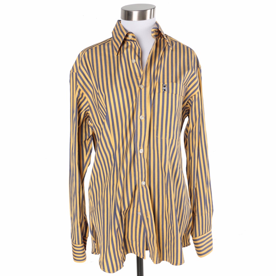 Men's Oliver by Valentino Striped Dress Shirt