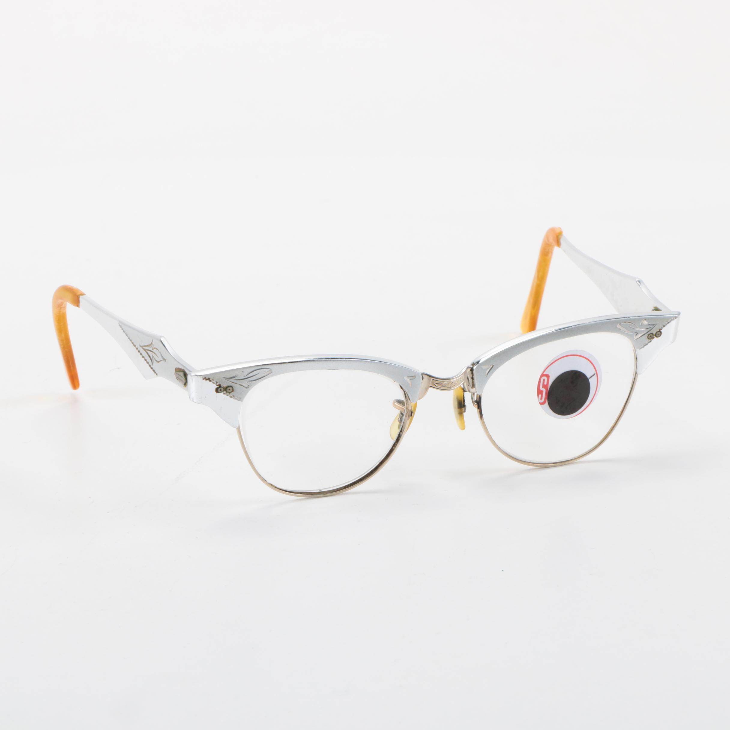 Circa 1950s Vintage Eyeglasses