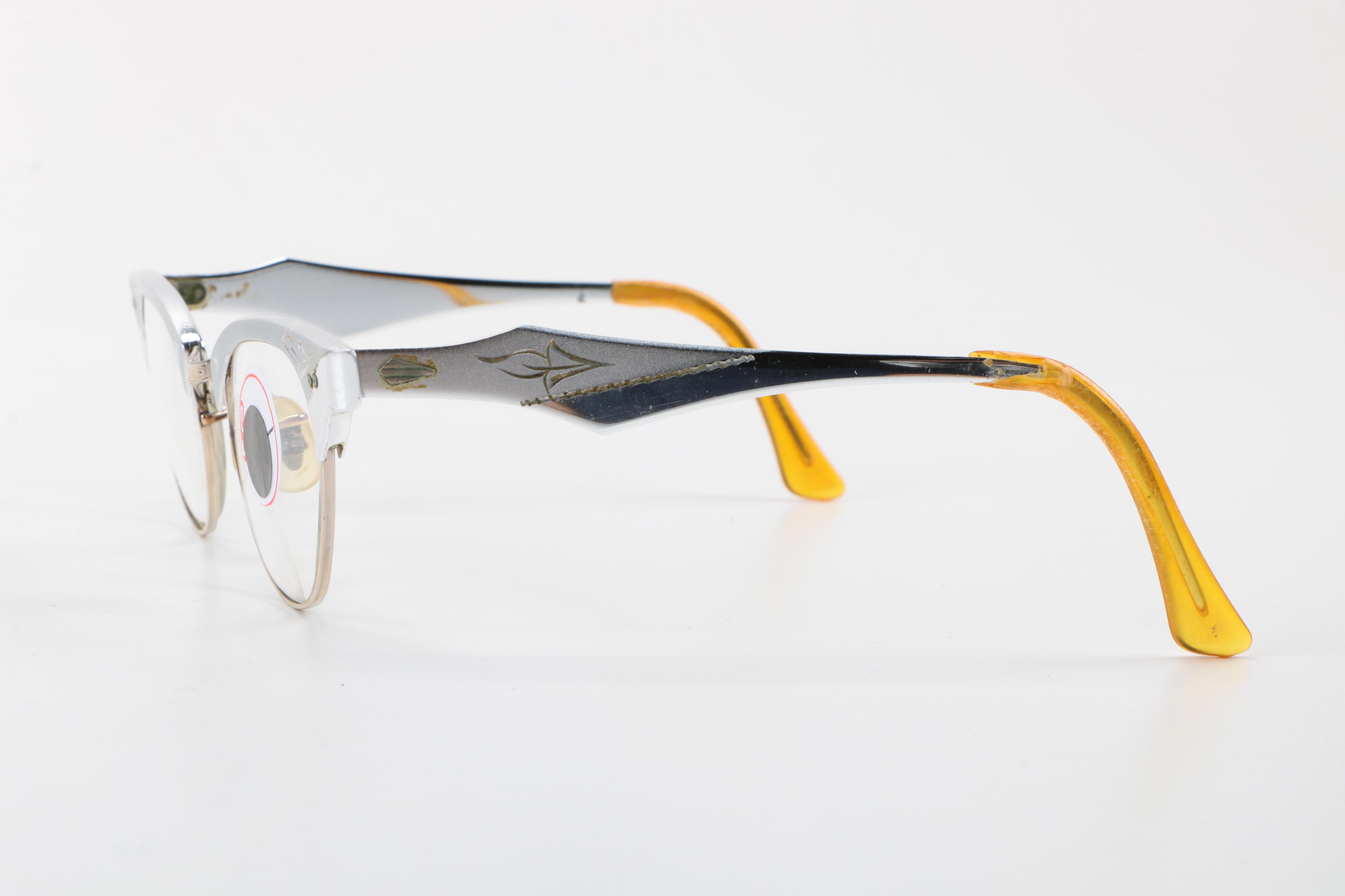 Circa 1950s Vintage Eyeglasses