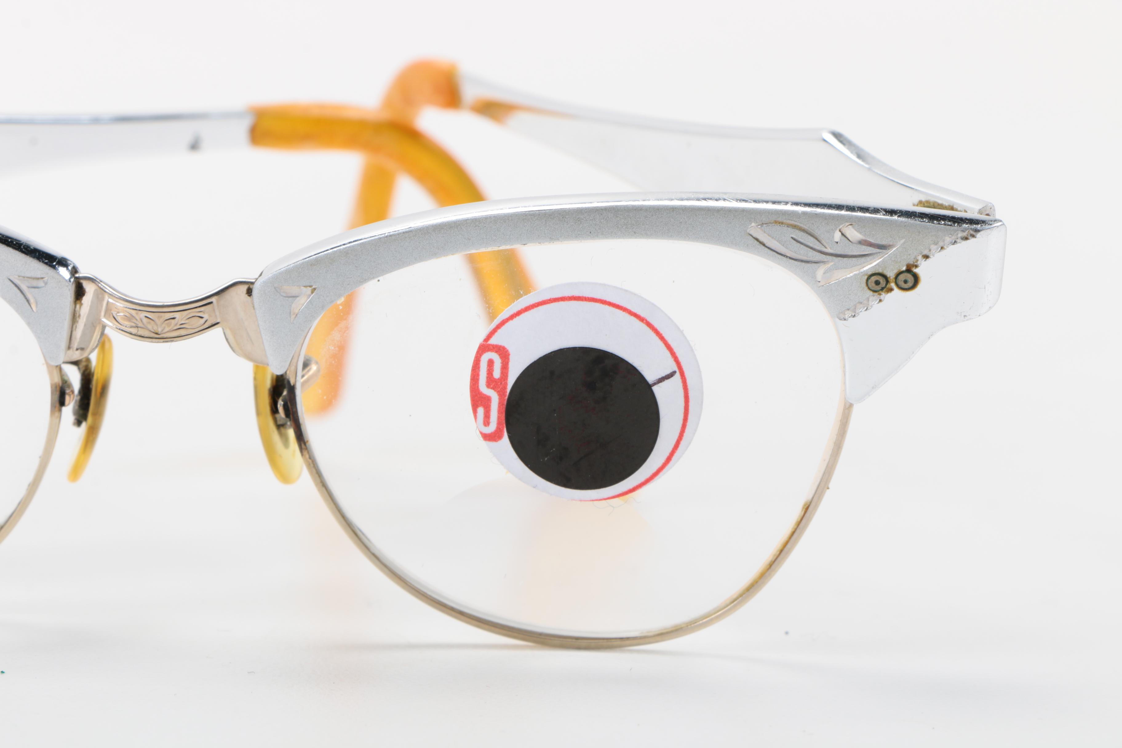 Circa 1950s Vintage Eyeglasses