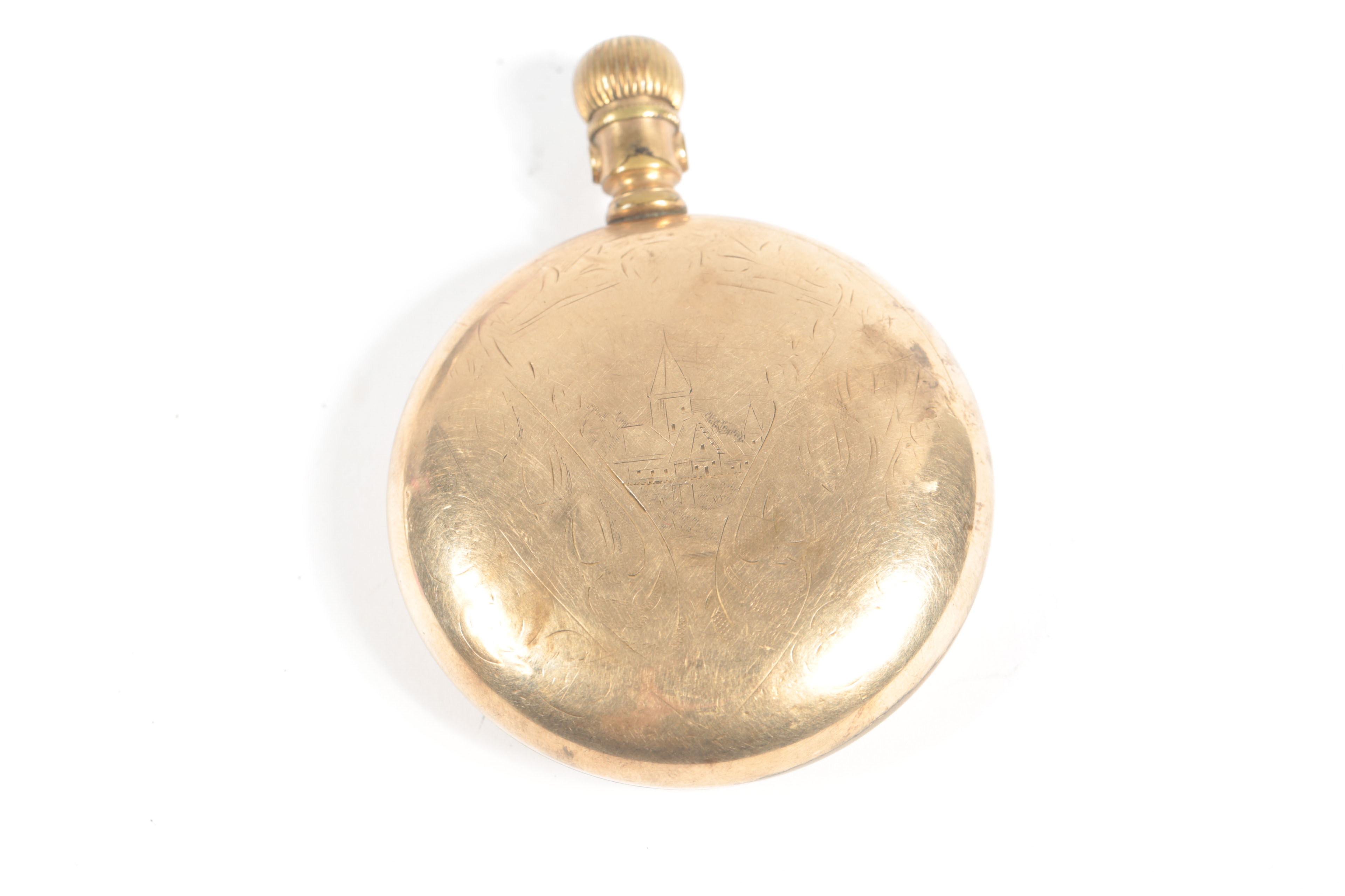Waltham Gold Plated Pocket Watch