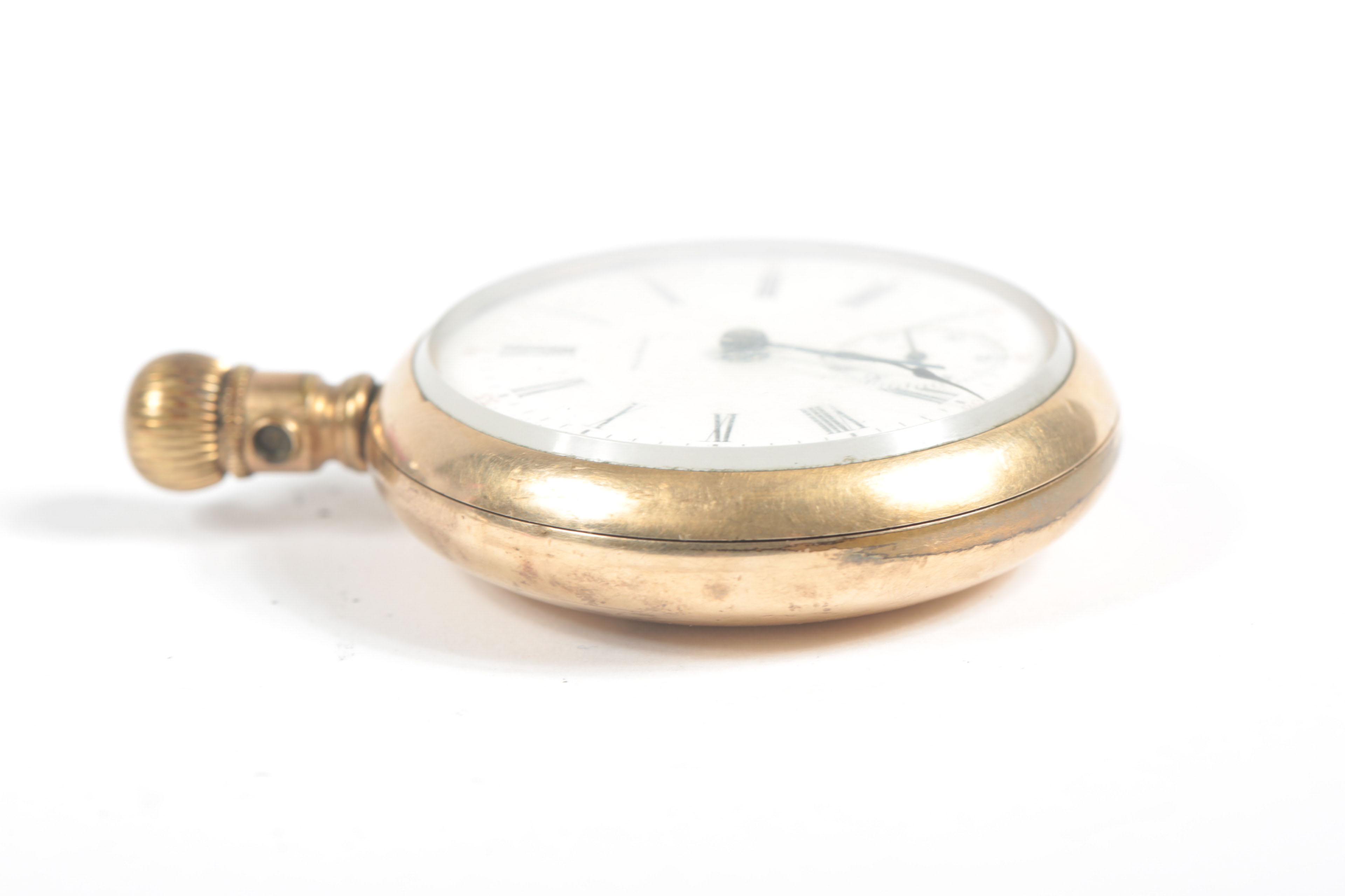 Waltham Gold Plated Pocket Watch