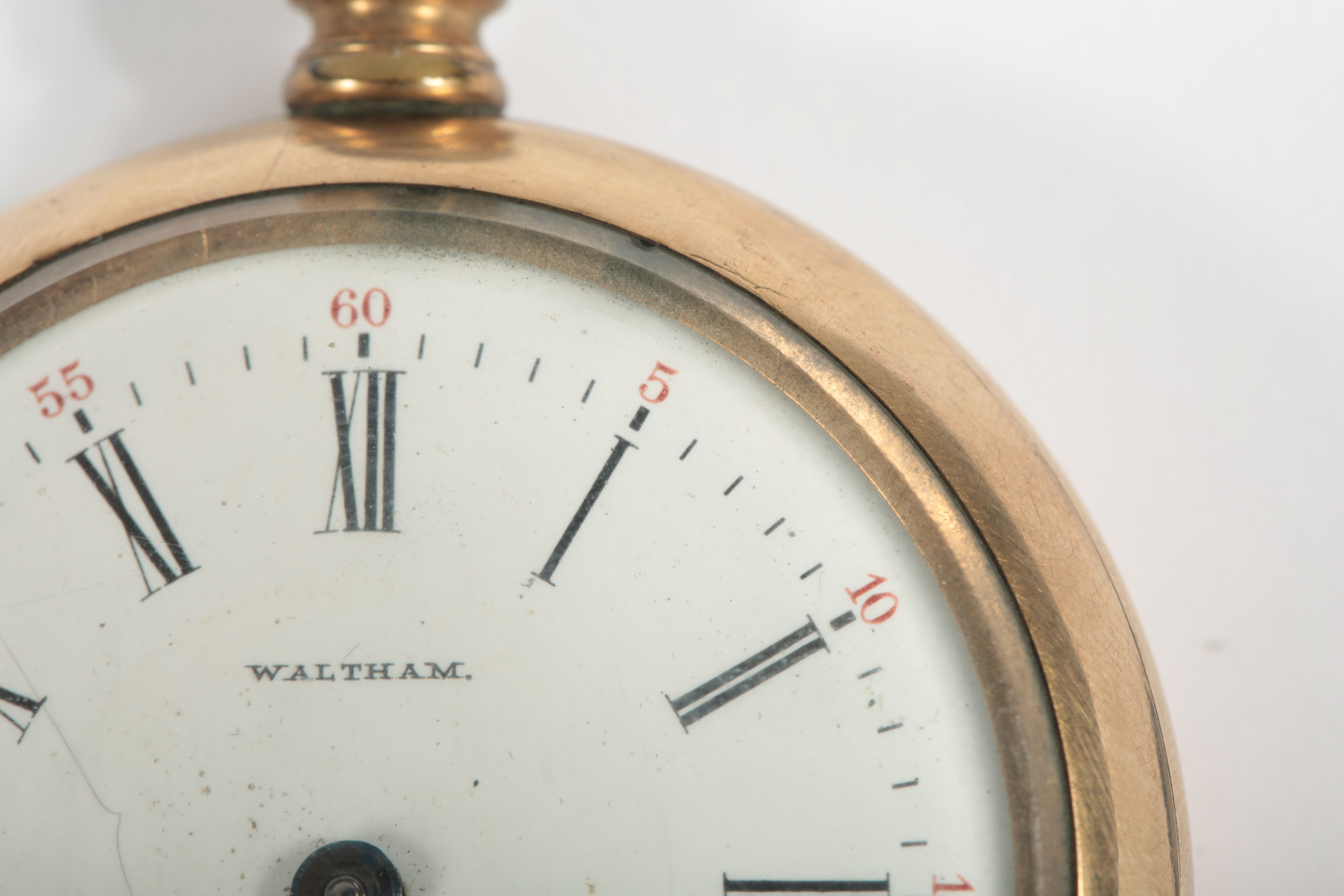 Waltham Gold Plated Pocket Watch