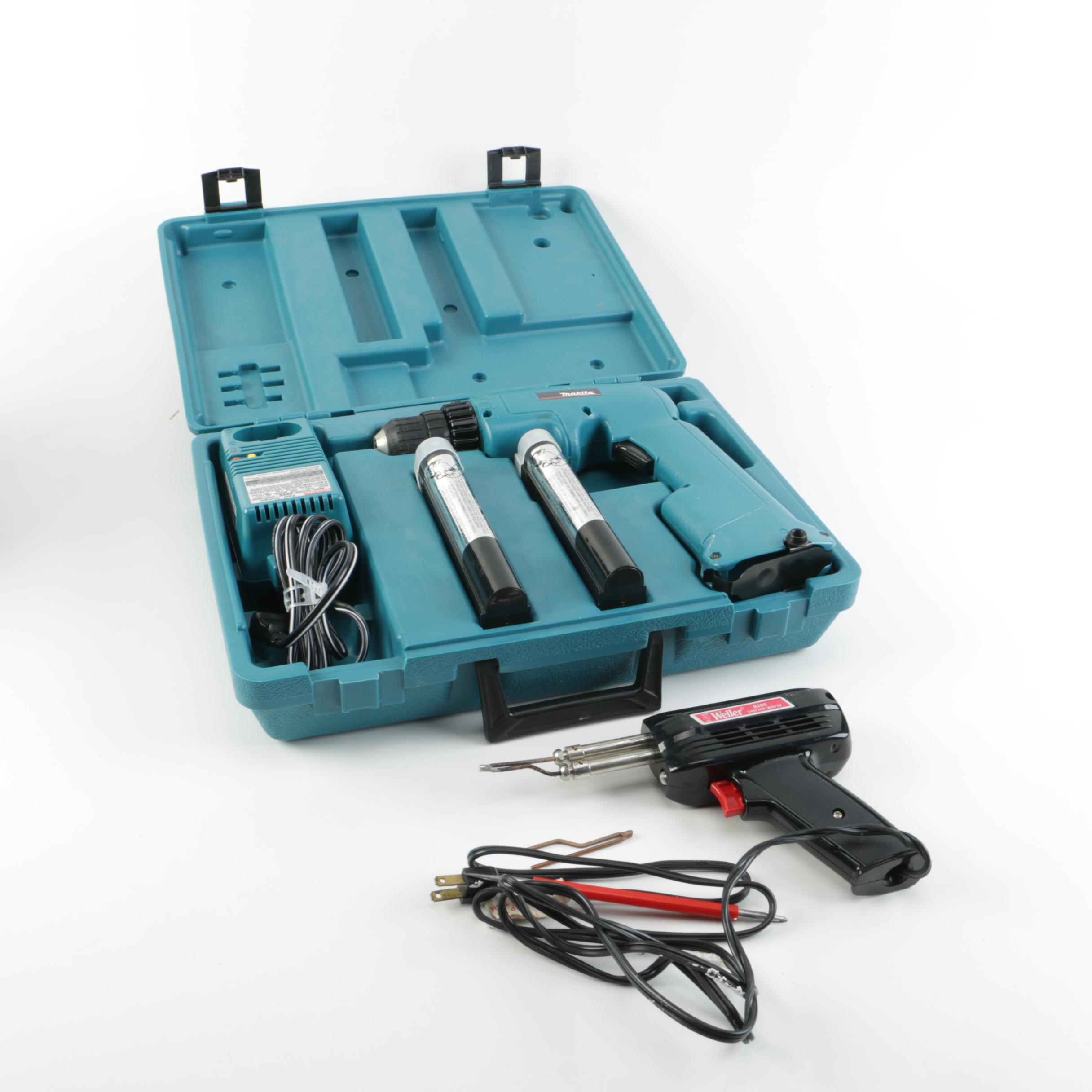 Makita Drill and Soldering Iron