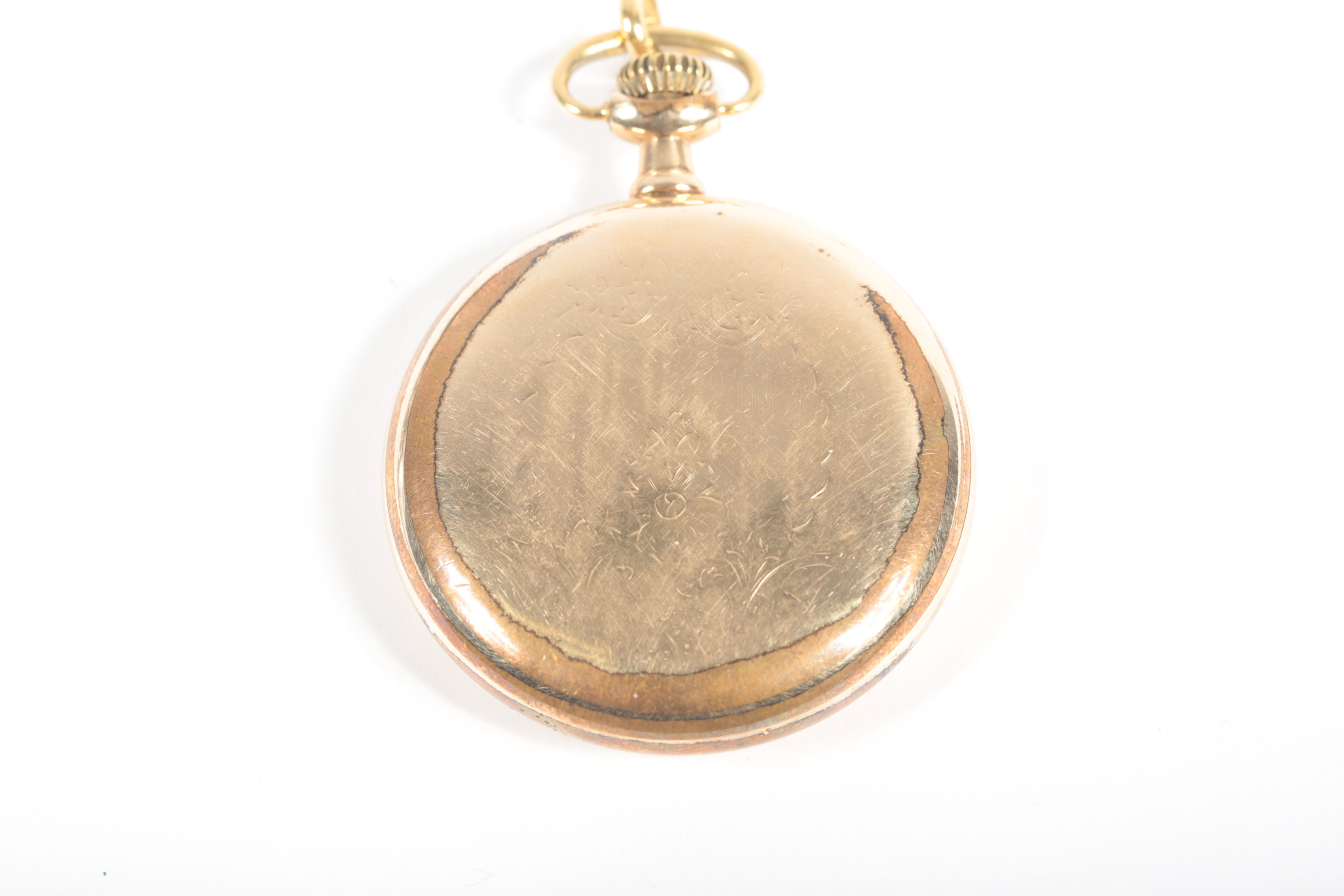 Vintage Gold Plated Hamilton Pocket Watch