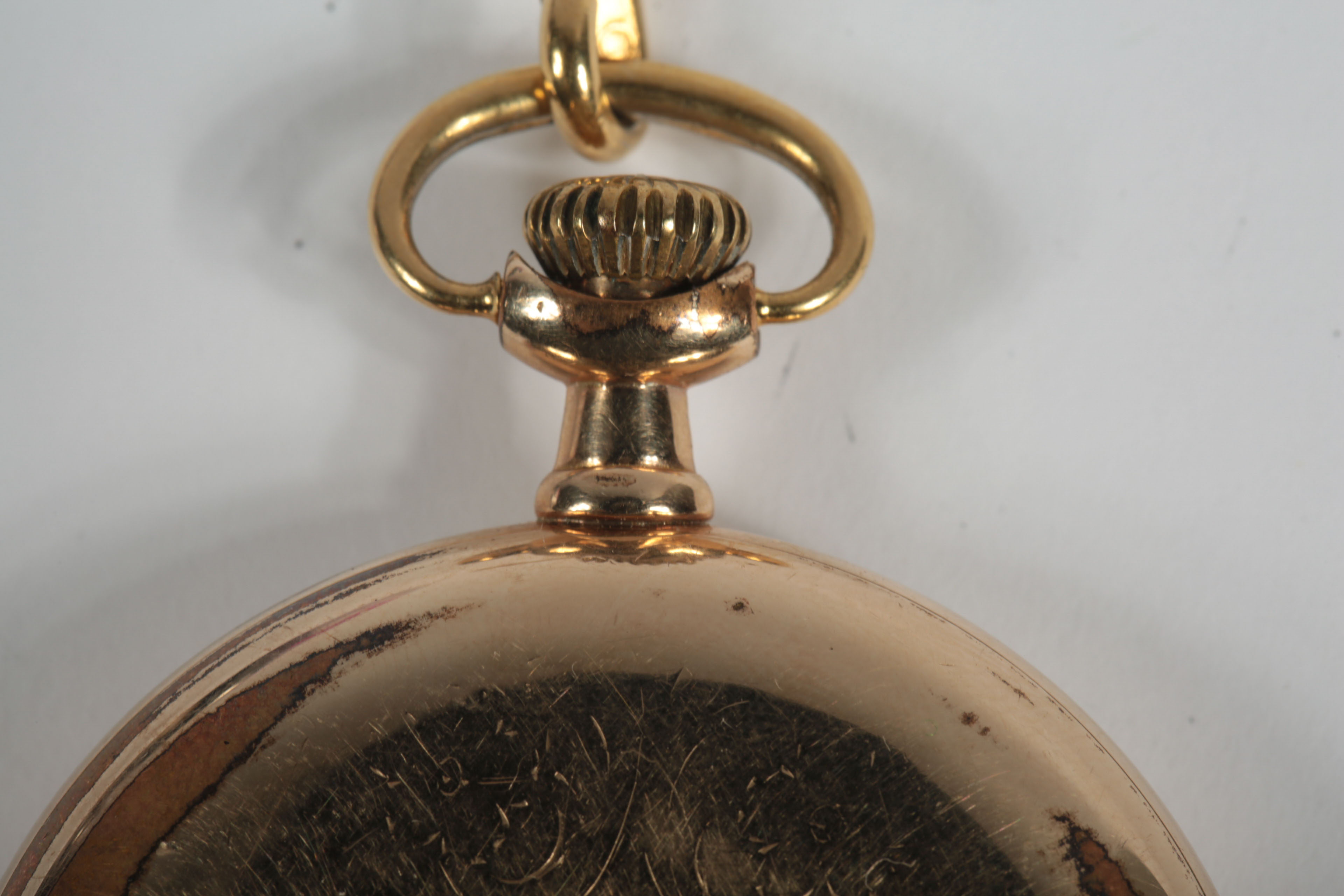 Vintage Gold Plated Hamilton Pocket Watch