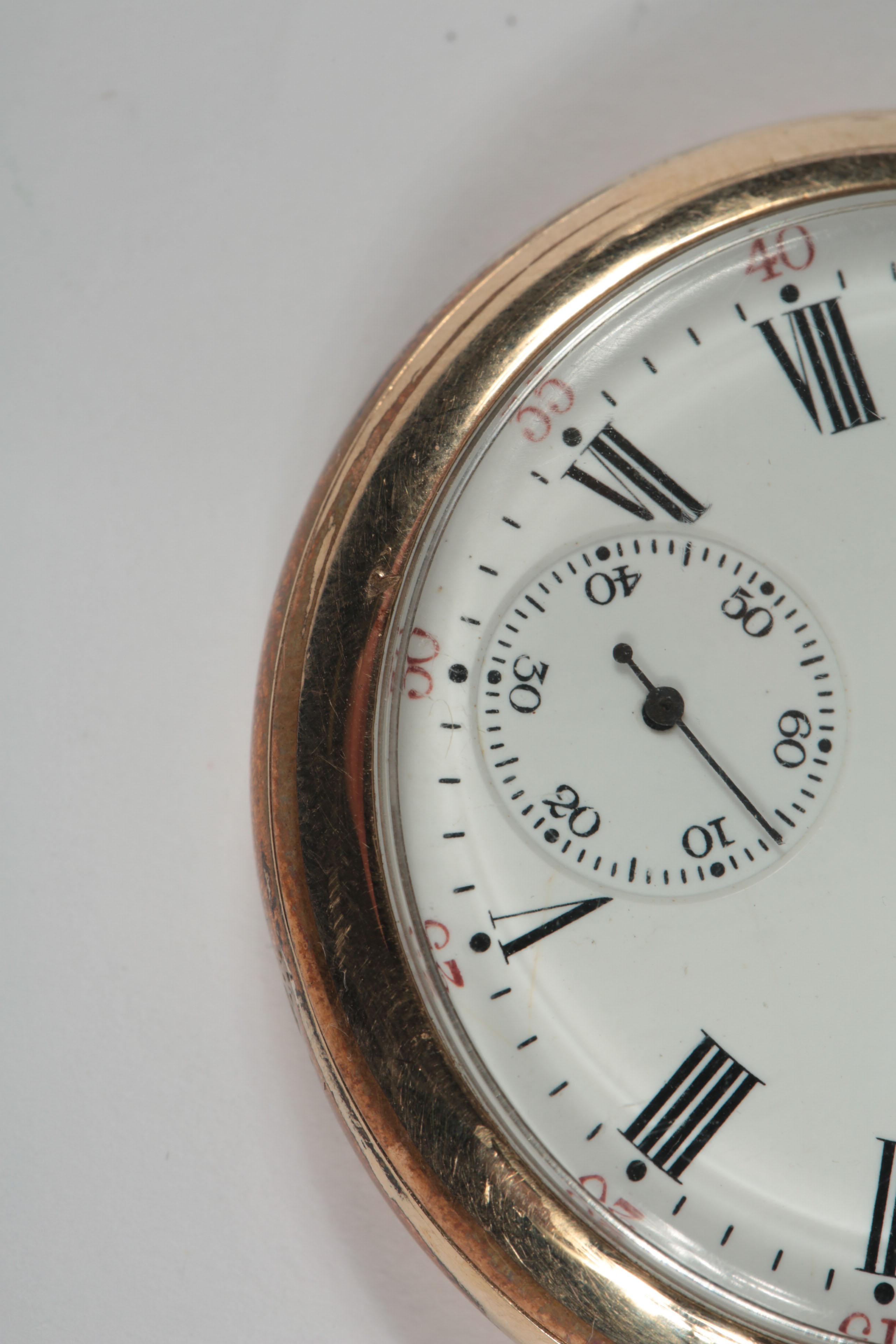 Vintage Gold Plated Hamilton Pocket Watch