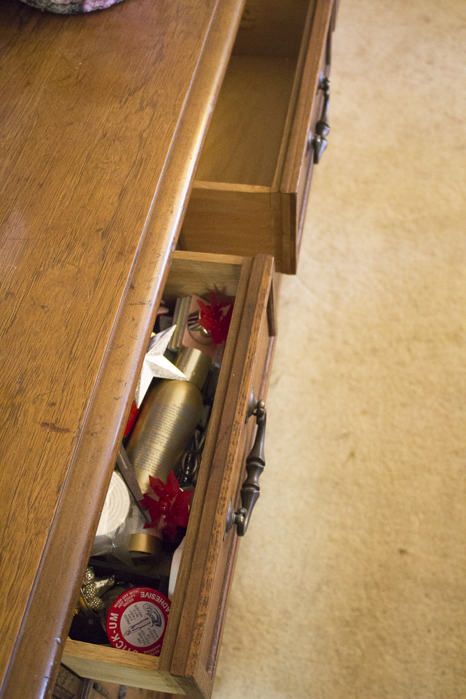 Spanish Revival Oak Sideboard by Drexel