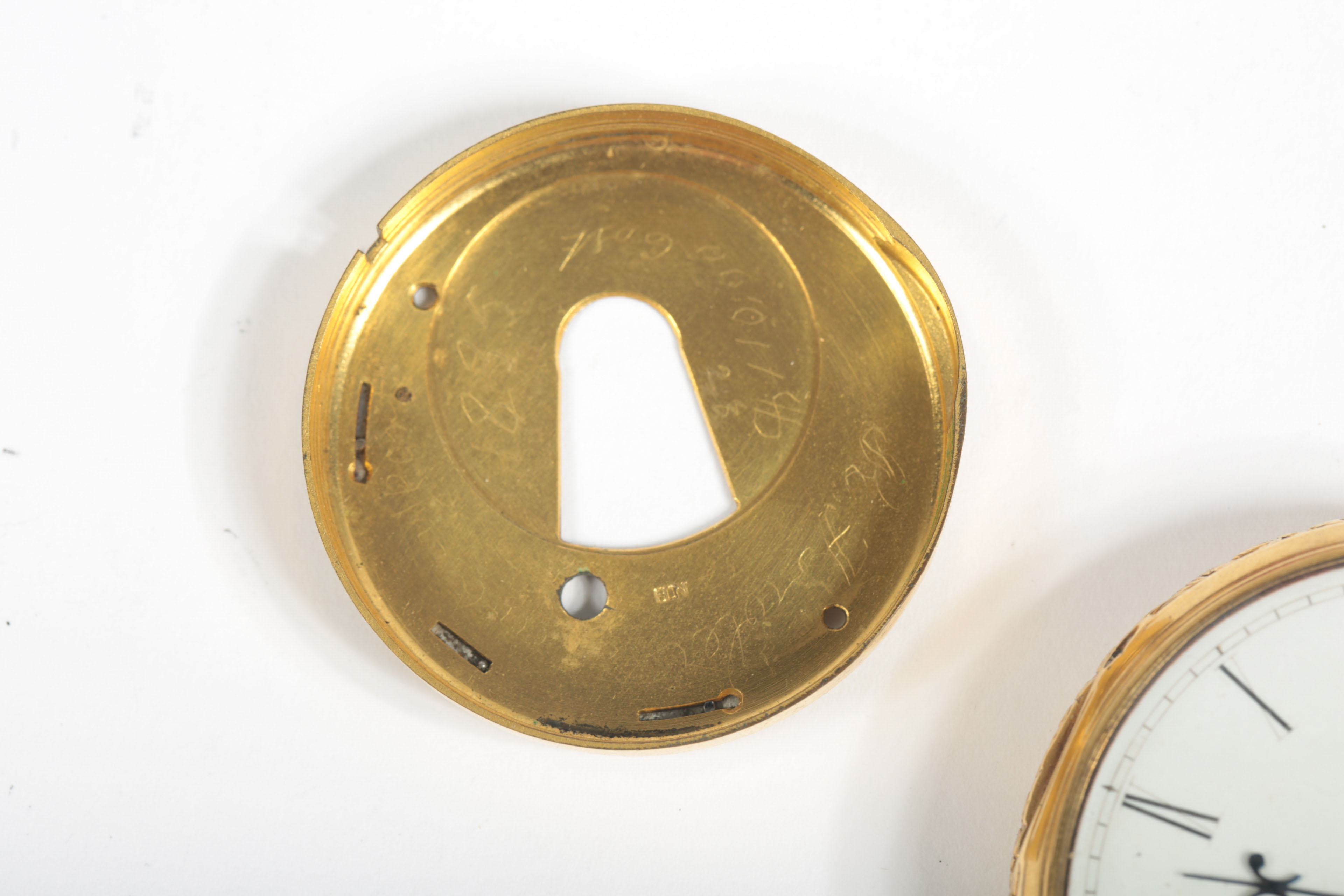 F. B. Adams 18K Yellow Gold Plated Pocket Watch, London