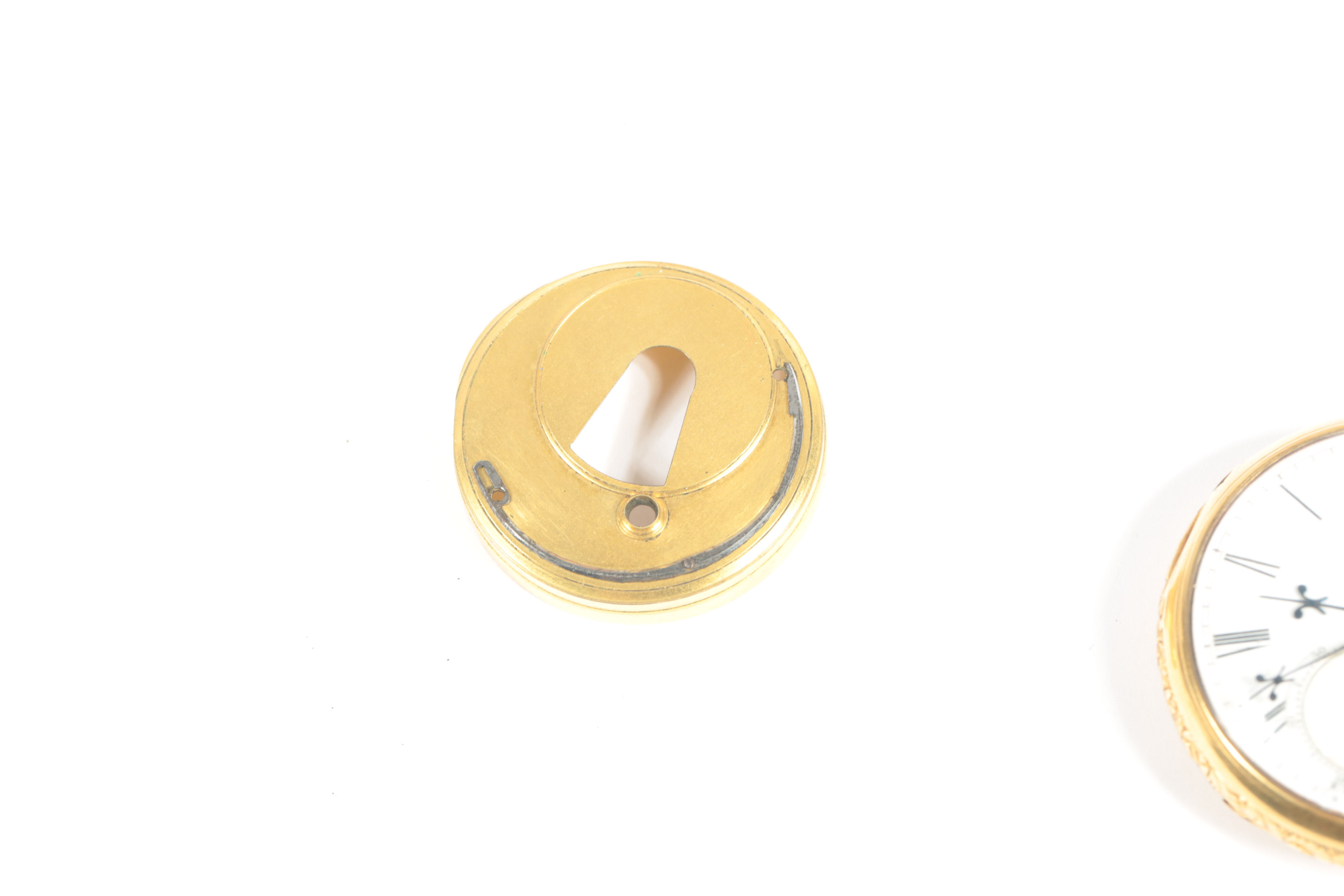 F. B. Adams 18K Yellow Gold Plated Pocket Watch, London